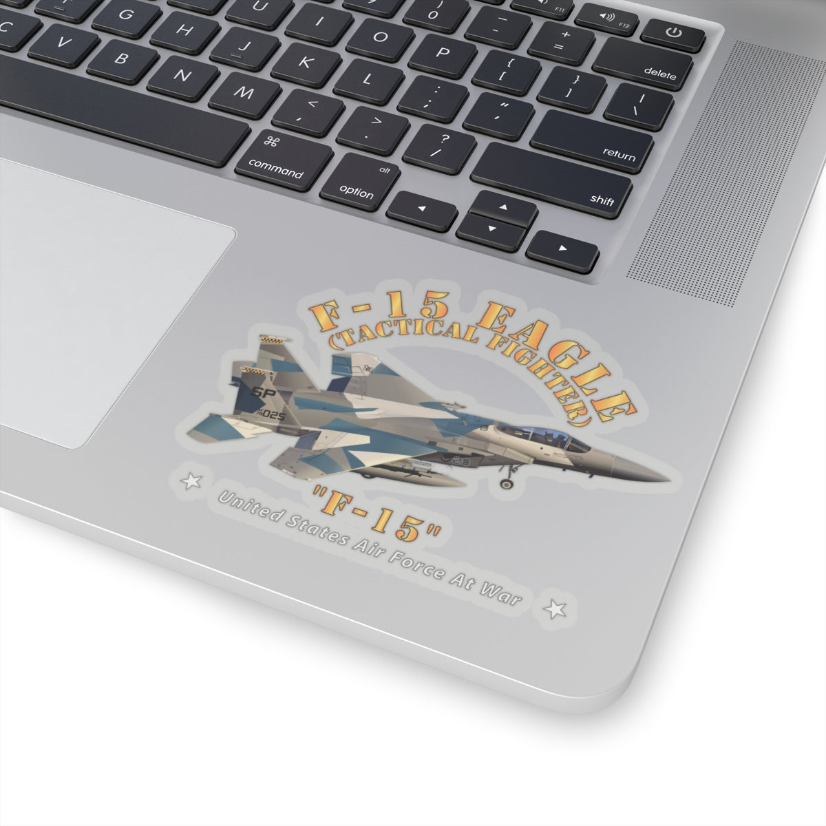 Kiss-Cut Stickers - USAF - F15 Eagle - F15