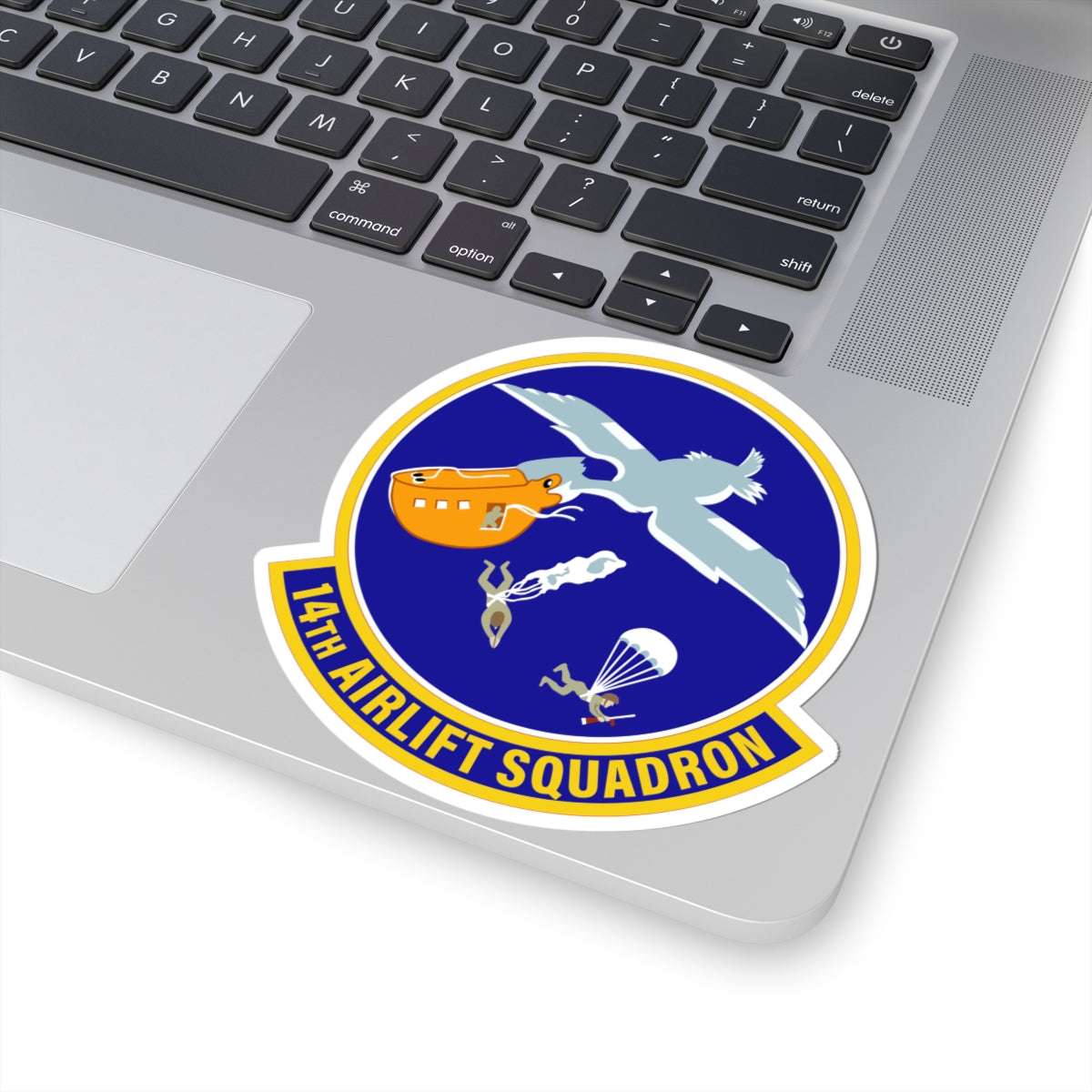 Kiss-Cut Stickers - USAF - 14th Airlift Squadron wo txt