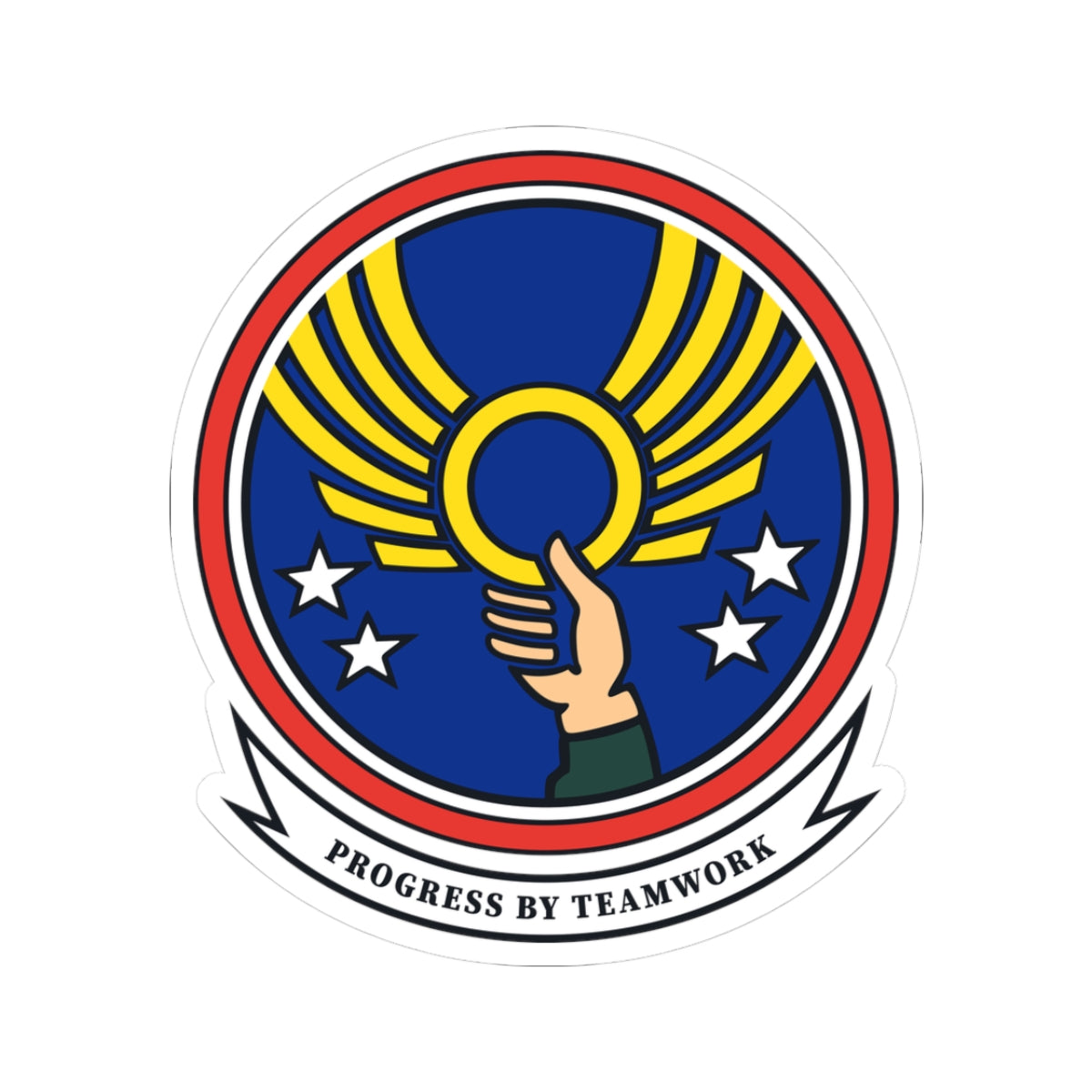 Kiss-Cut Stickers - USAF - 4th Civil Engineer Squadron wo txt X 300