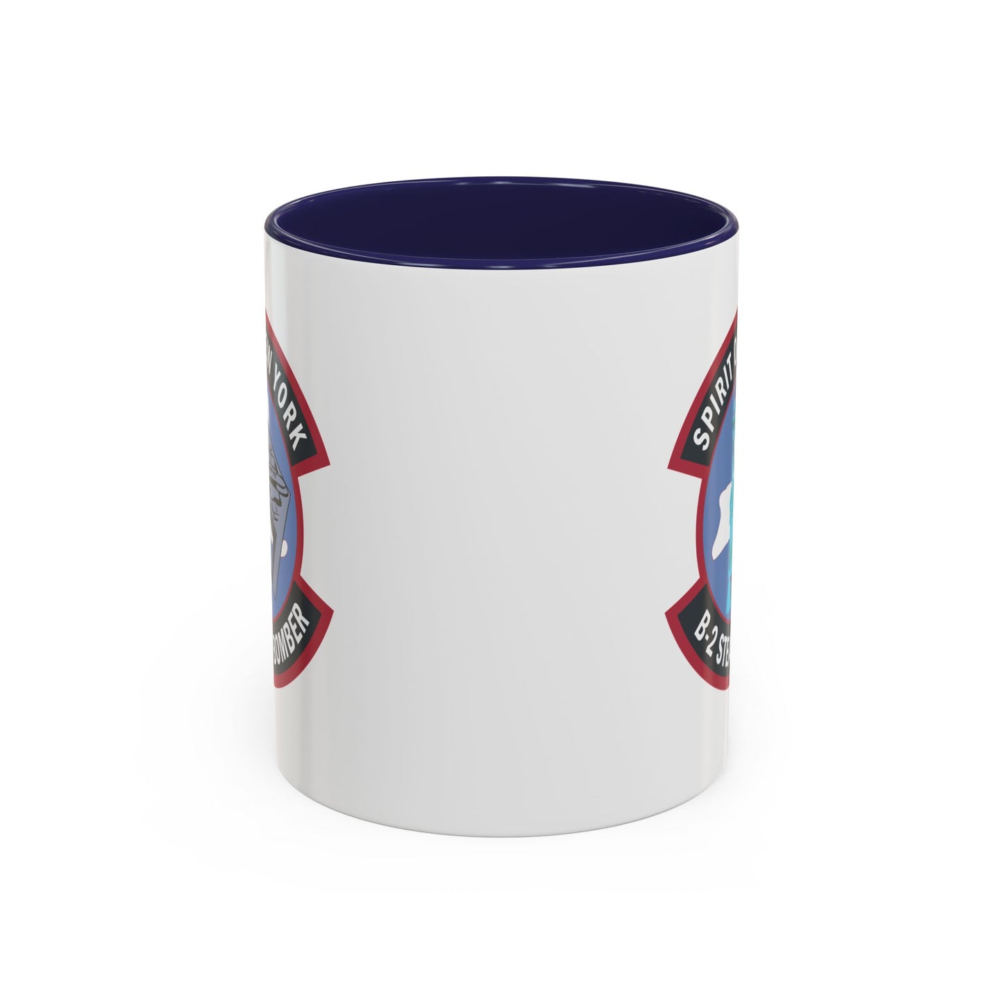 Accent Coffee Mug (11oz & 15oz) - USAF - B2 - Spirit of New York - Stealth Bomber wo txt X 300