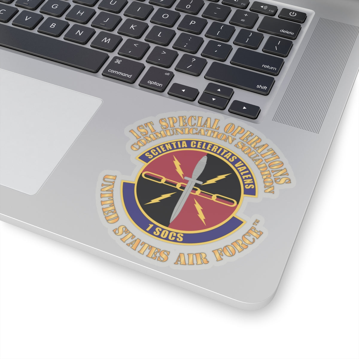 Kiss-Cut Stickers - USAF - 1st Special Operations Communication Squadron X 300