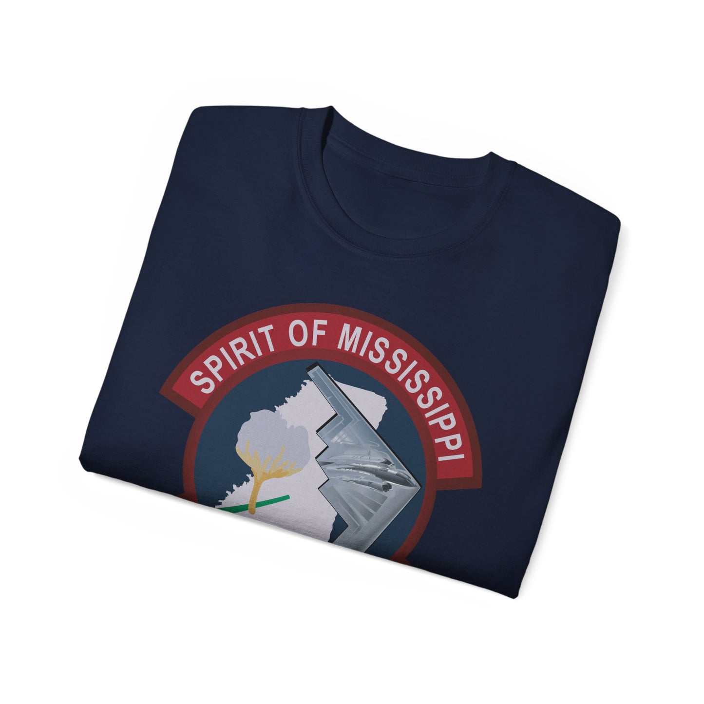 Unisex Ultra Cotton Tee - USAF - B2 - Spirit of Mississippi - Stealth Bomber wo txt X 300