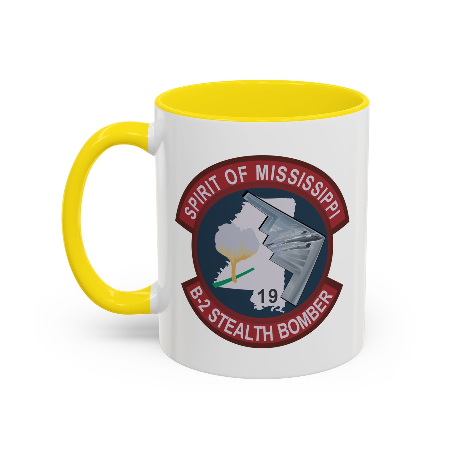 Accent Coffee Mug (11oz & 15oz) - USAF - B2 - Spirit of Mississippi - Stealth Bomber wo txt X 300