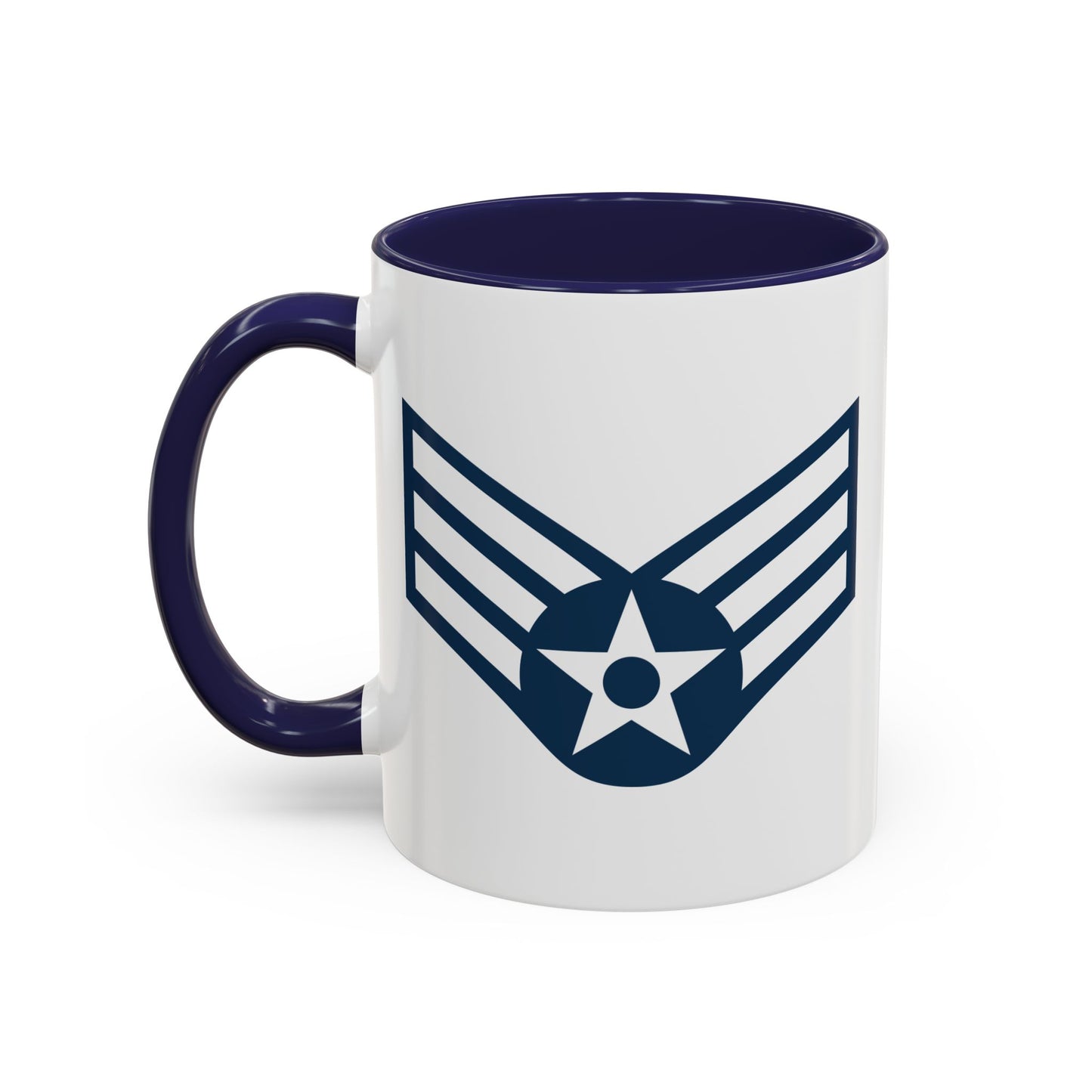 Accent Coffee Mug (11oz & 15oz) - USAF - Senior Airman (E4) - 2020