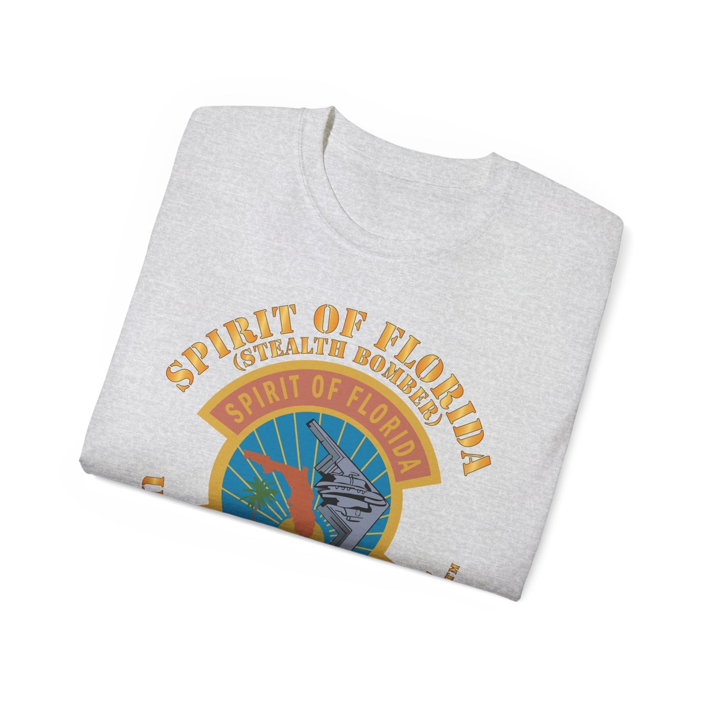 Unisex Ultra Cotton Tee - USAF - B2 - Spirit of Florida - Stealth Bomber X 300