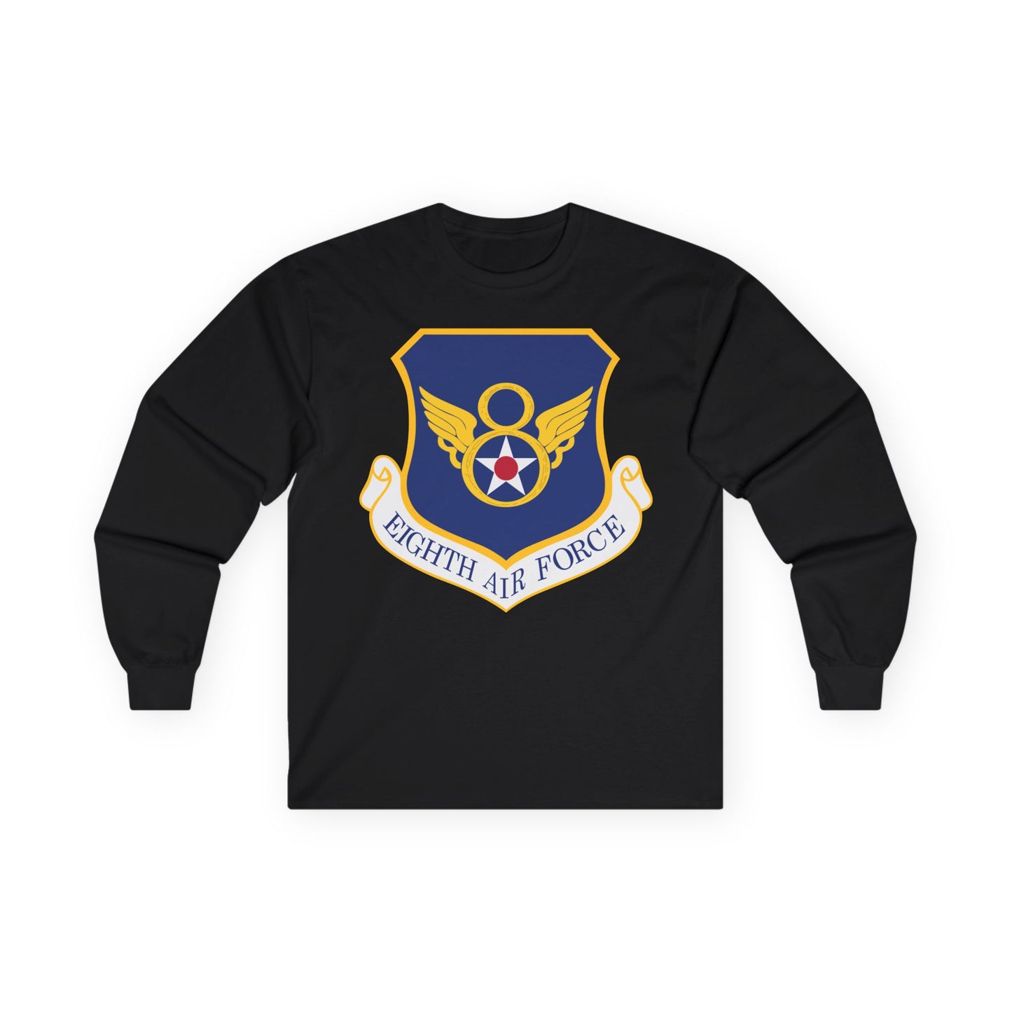 Unisex Ultra Cotton Long Sleeve Tee - USAF - 8th Air Force wo txt X 300