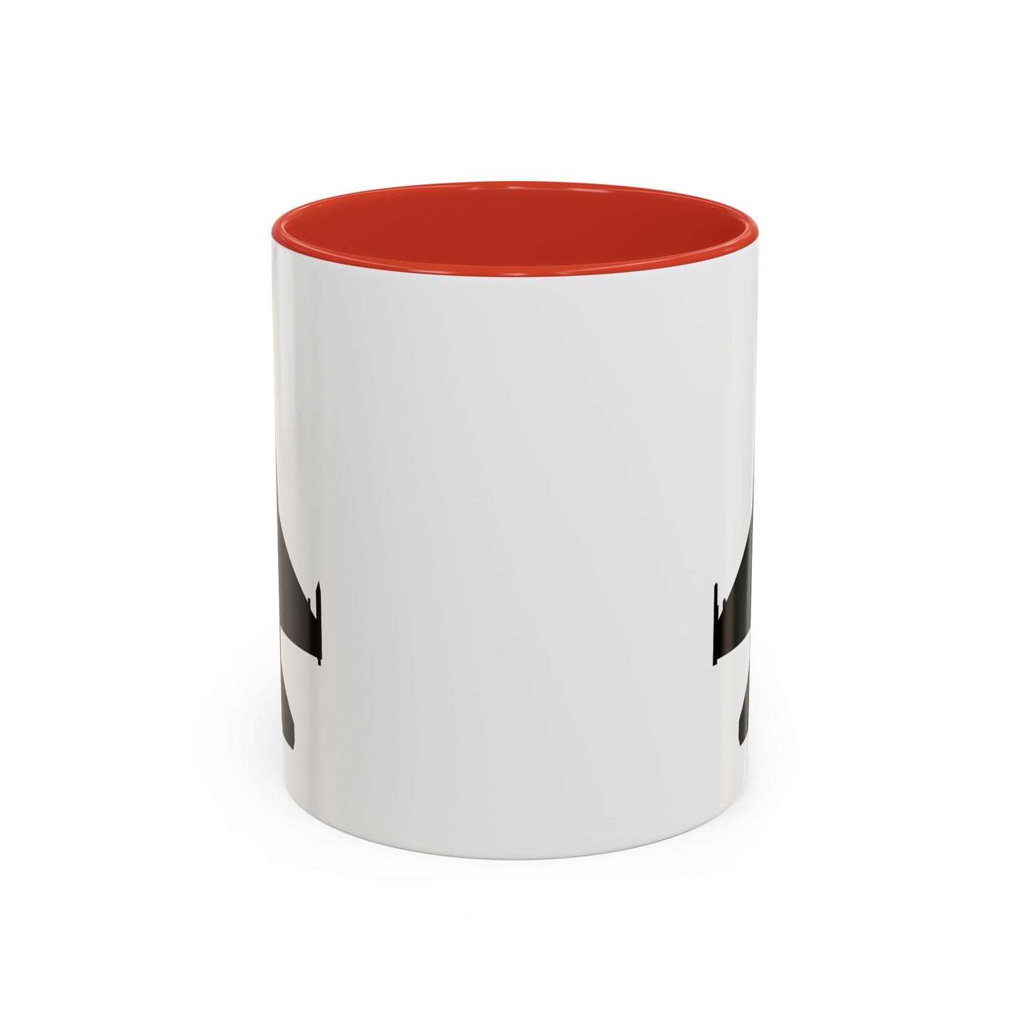 Accent Coffee Mug (11oz & 15oz) - Aircraft - F-16 -Top - Black wo Txt X 300