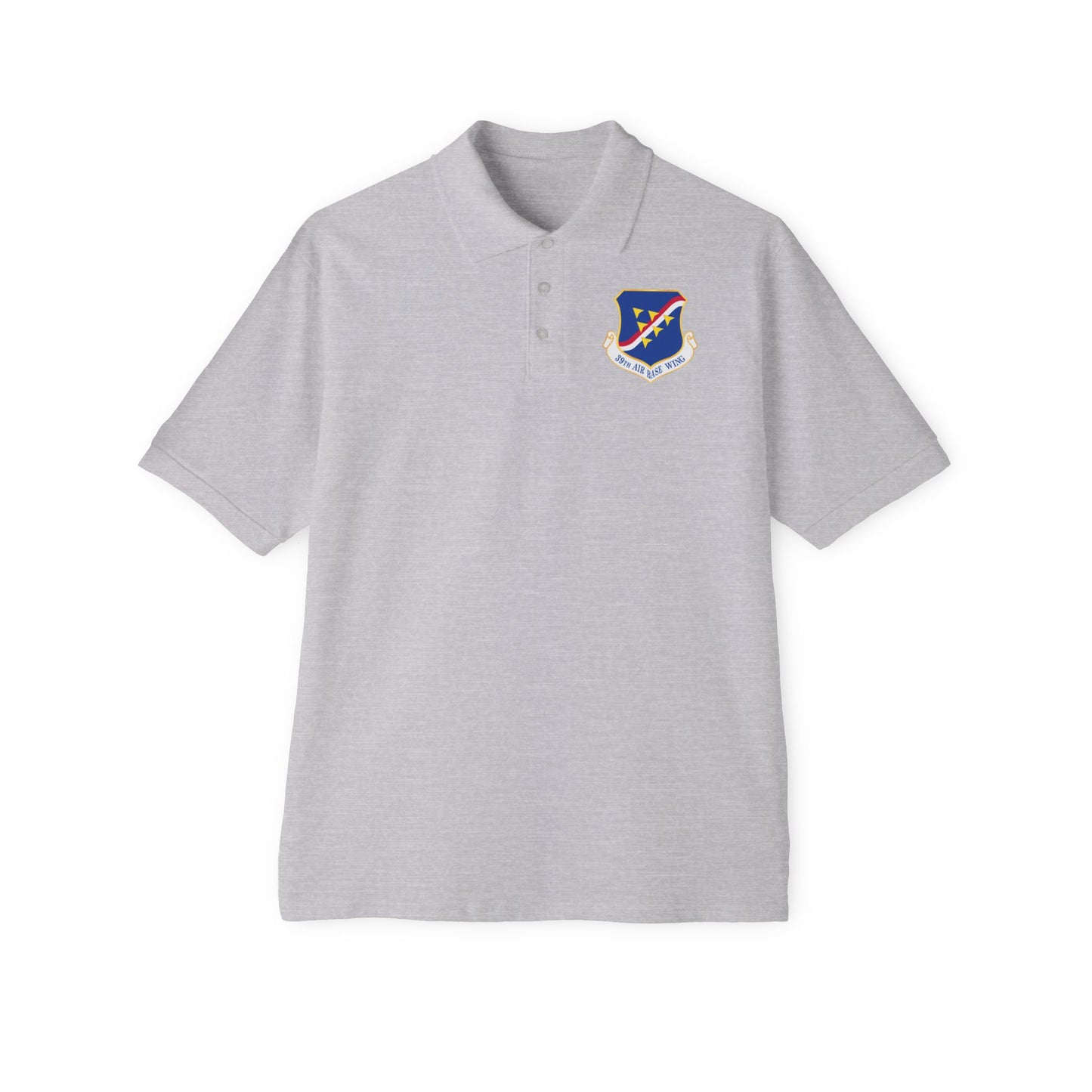 Men's Piqué Polo - USAF - 39th Airbase Wing wo Txt