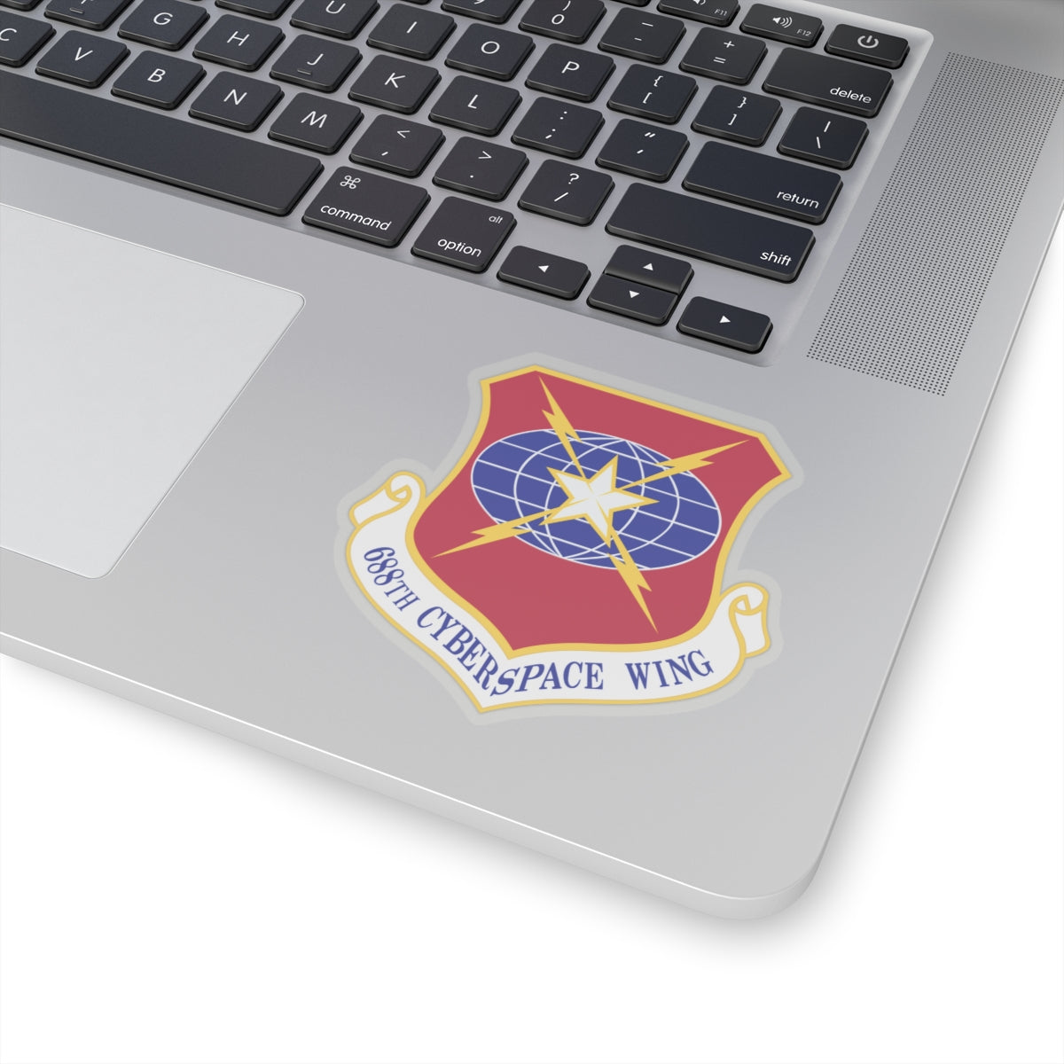 Kiss-Cut Stickers - USAF - 688th Cyberspace Wing wo Txt X 300