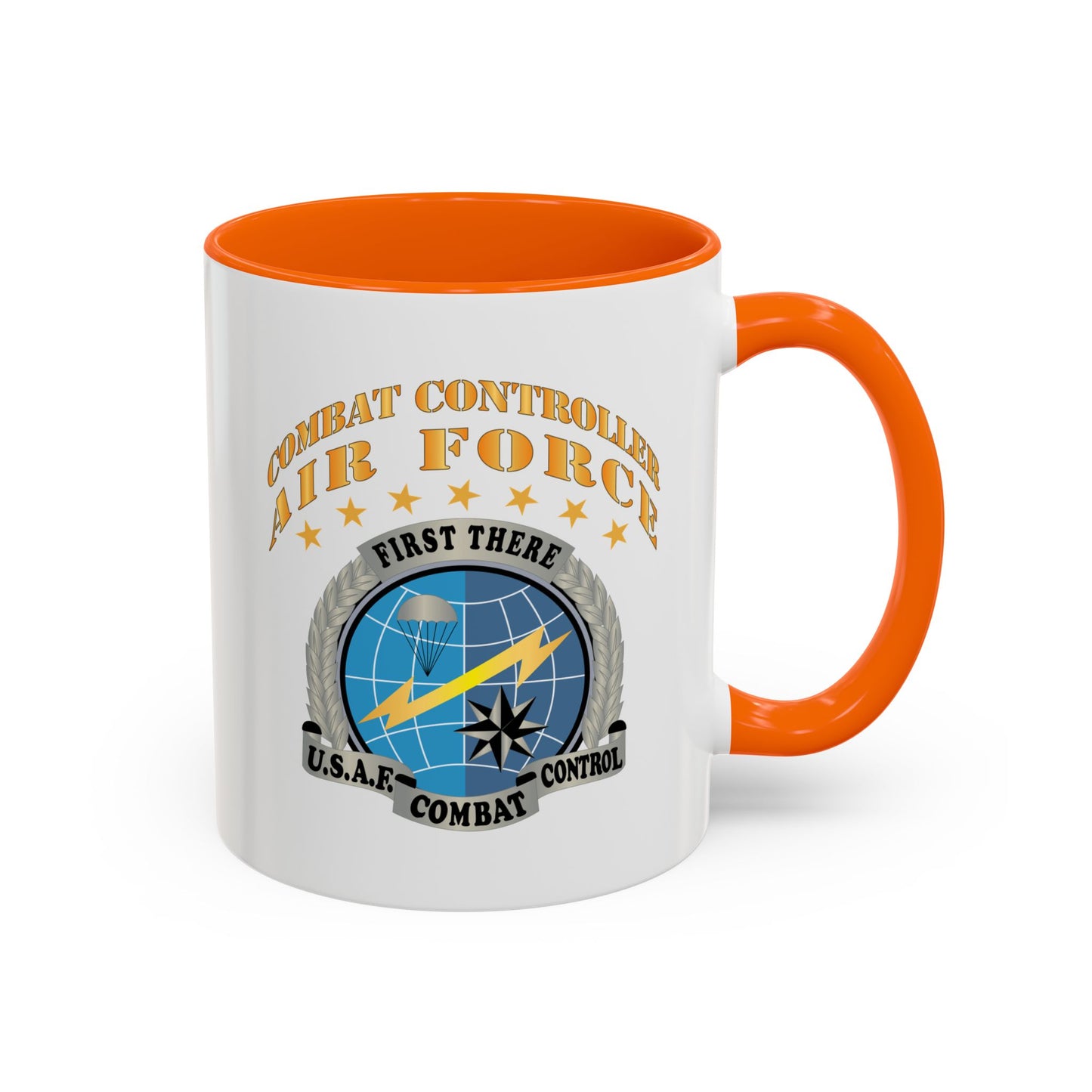Accent Coffee Mug (11oz & 15oz) - USAF - Combat Controller X 300