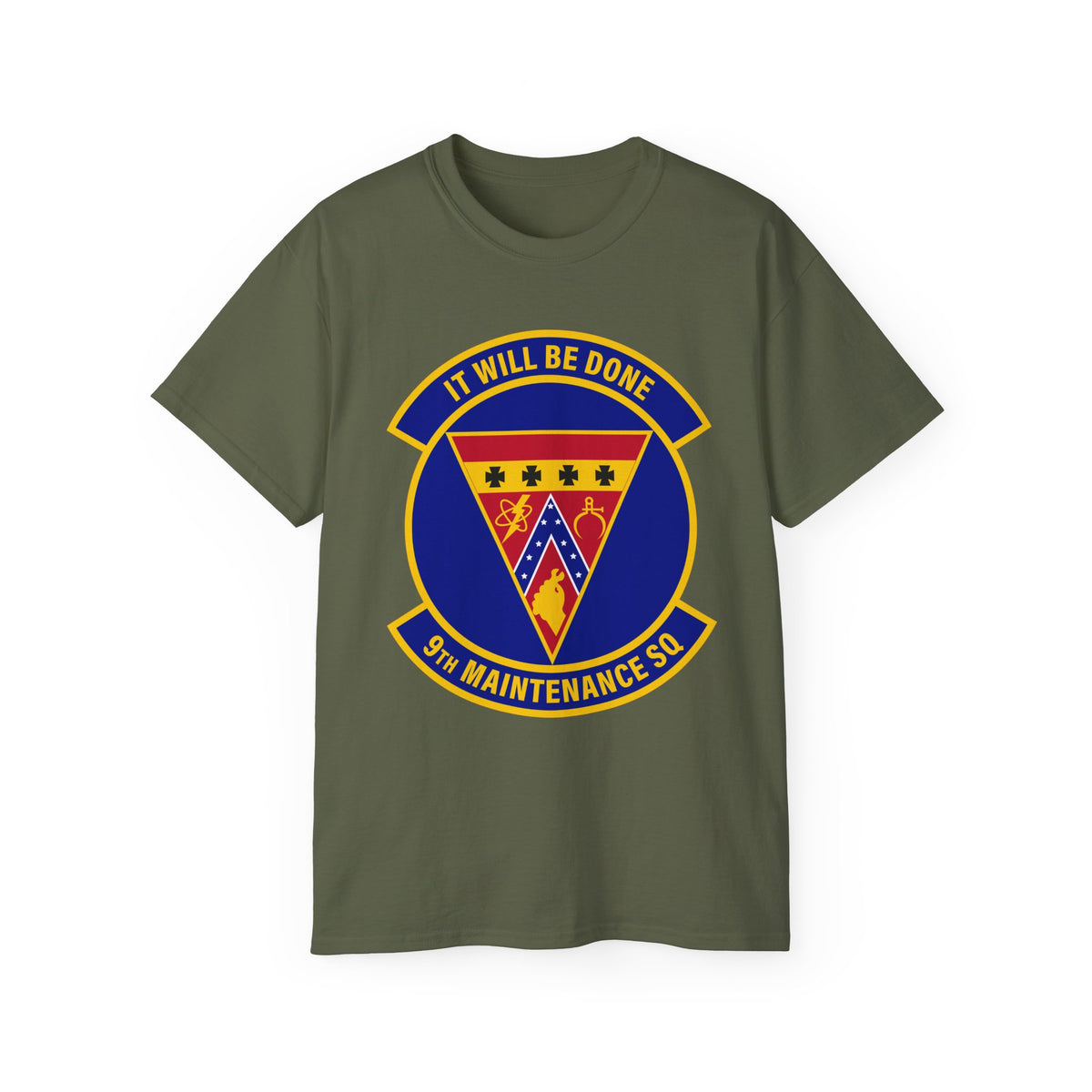 Unisex Ultra Cotton Tee - USAF - 9th Maintenance Squadron wo txt X 300