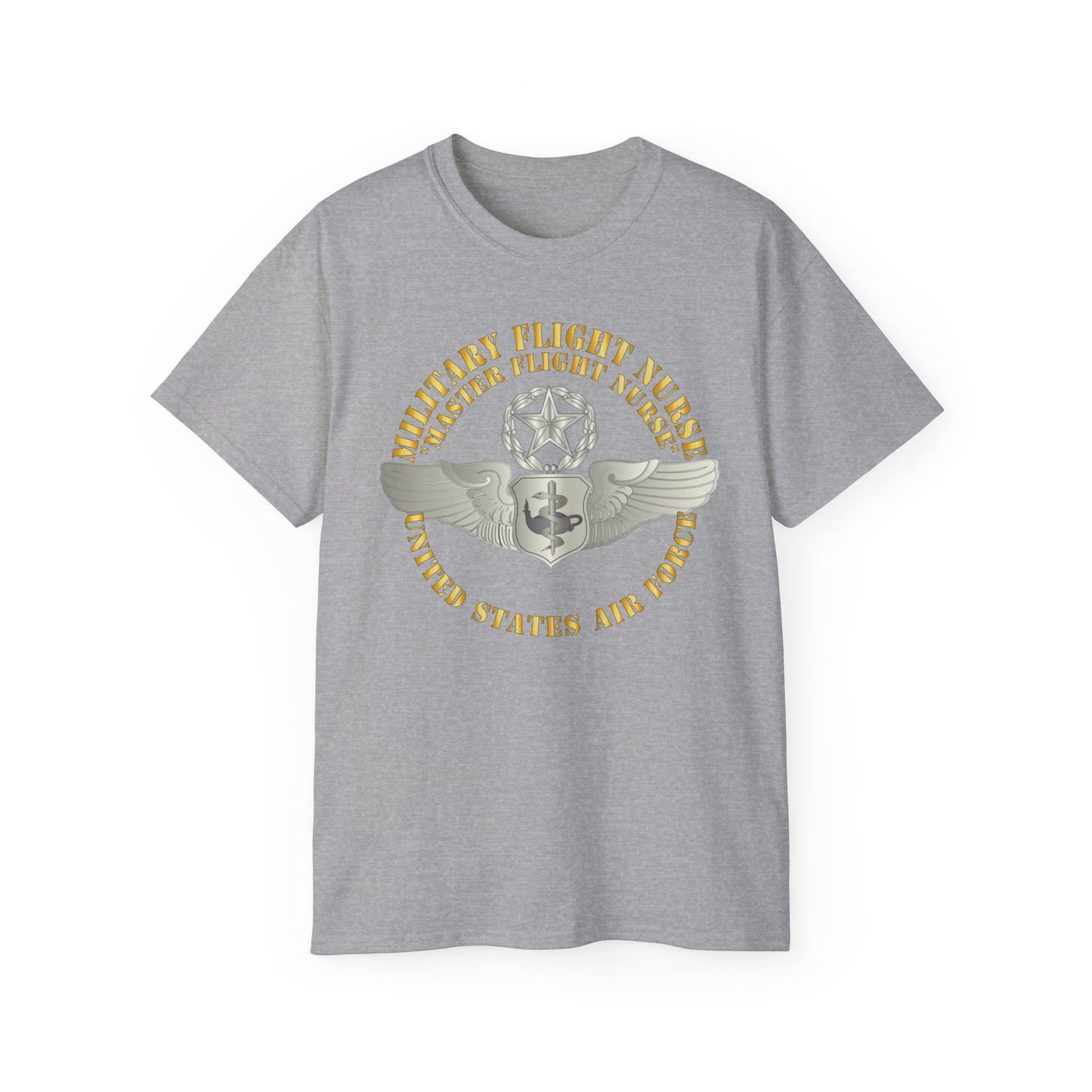 Unisex Ultra Cotton Tee - USAF - Military Flight Nurse - Flight Nurse - Master
