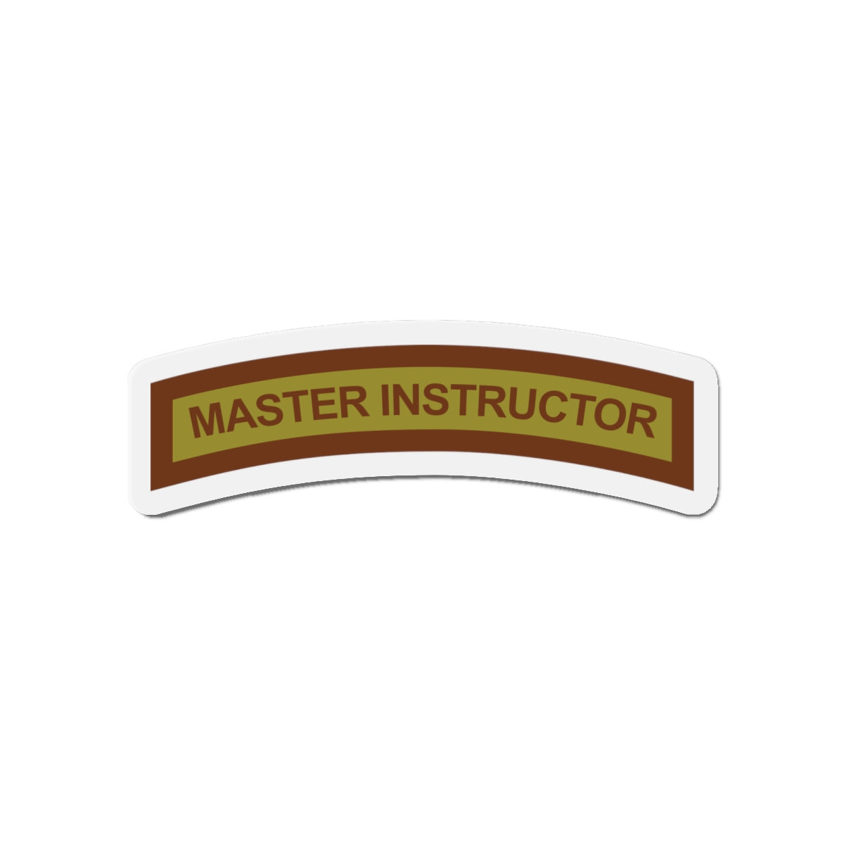 Die-Cut Magnet - USAF - Master Instructor Tab