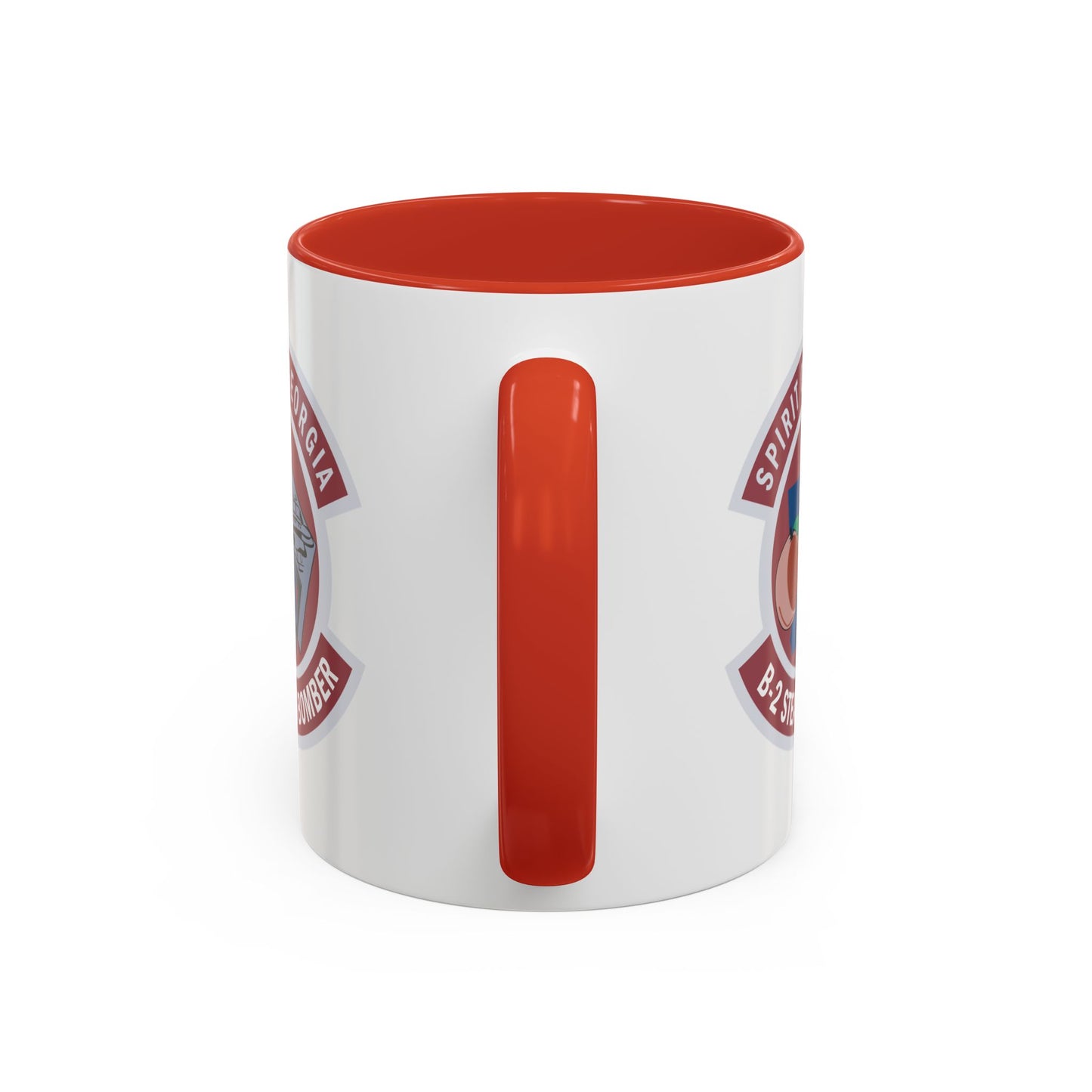 Accent Coffee Mug (11oz & 15oz) - USAF - B2 - Spirit of Georgia - Stealth Bomber wo txt X 300
