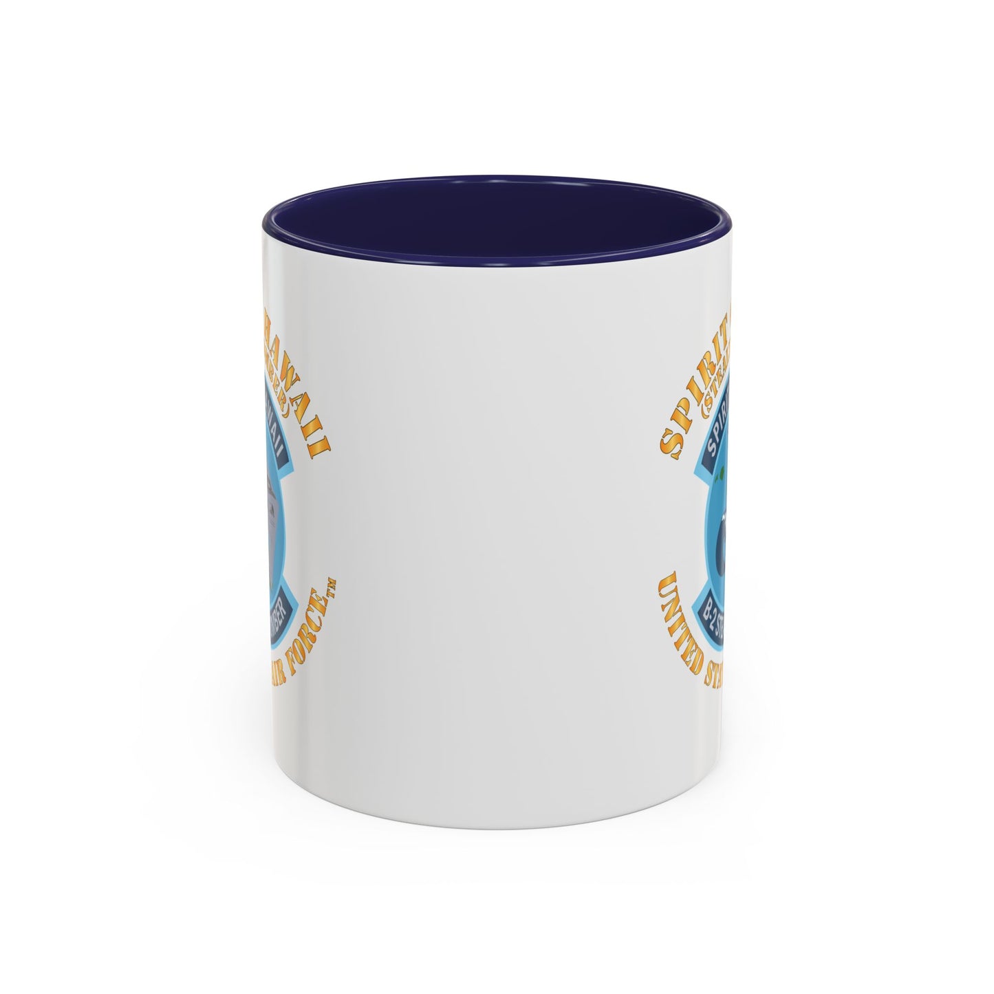 Accent Coffee Mug (11oz & 15oz) - USAF - B2 - Spirit of Hawaii - Stealth Bomber X 300