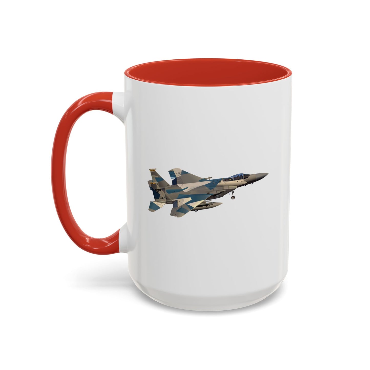 Accent Coffee Mug (11oz & 15oz) - USAF - F15 Eagle wo txt