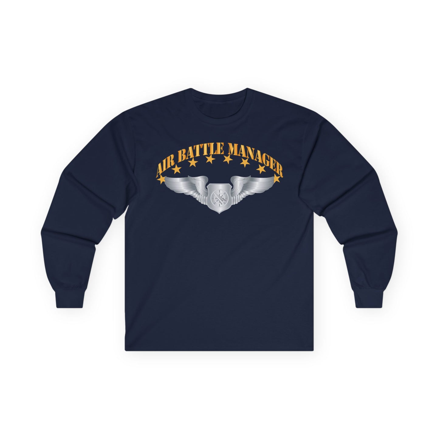 Unisex Ultra Cotton Long Sleeve Tee - USAF - Air Battle Manager X 300