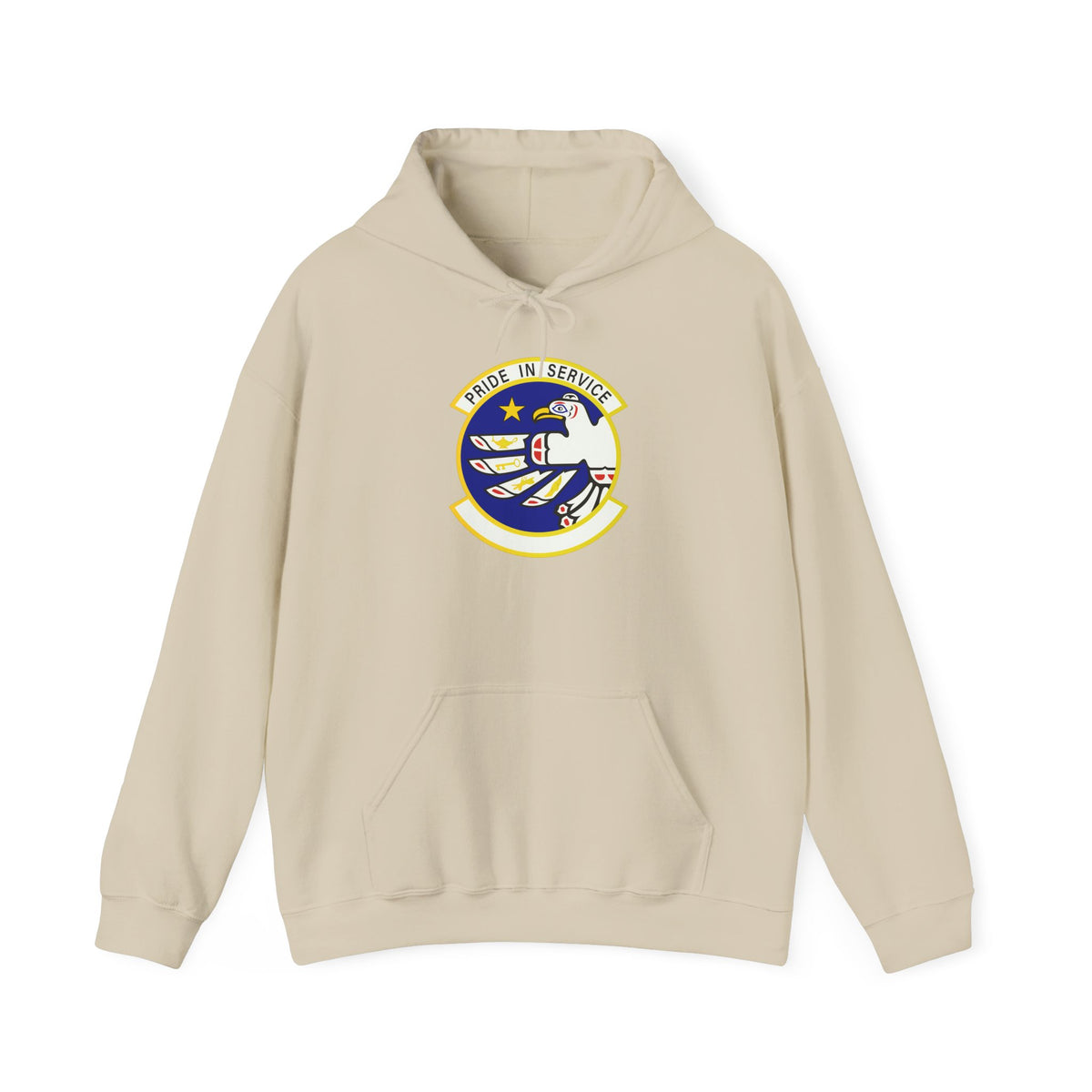 Unisex Heavy Blend Hooded Sweatshirt - USAF - 3rd Force Support Squadron wo txt