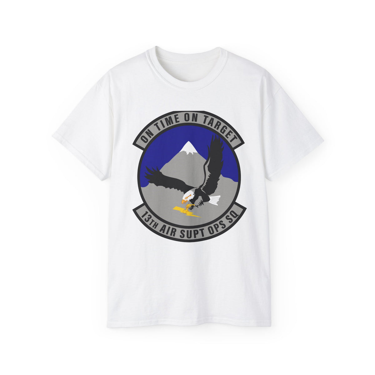 Unisex Ultra Cotton Tee - USAF - 13th Air Support Operations Squadron wo txt