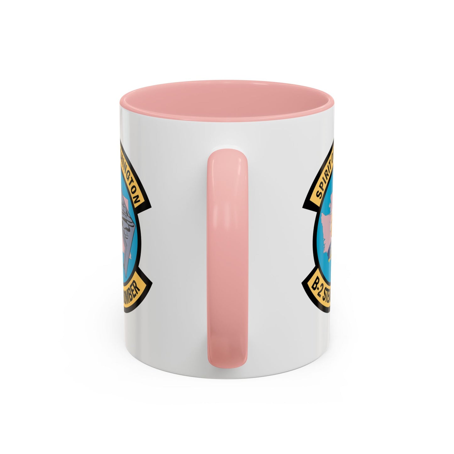Accent Coffee Mug (11oz & 15oz) - USAF - B2 - Spirit of Washington - Stealth Bomber wo txt X 300
