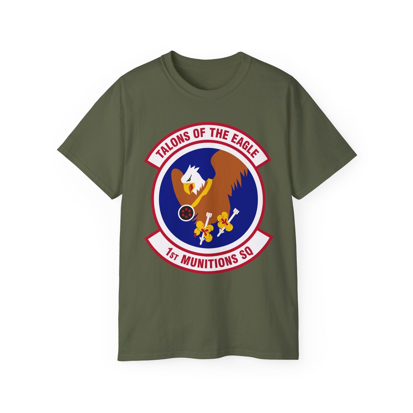 Unisex Ultra Cotton Tee - USAF - 1st Munitions Squadron (ACC) wo txt