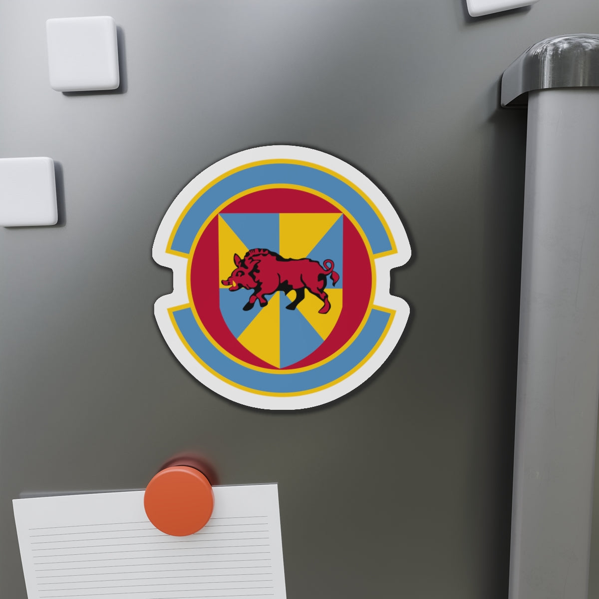 Die-Cut Magnet - USAF - 12th Force Support Squadron wo txt