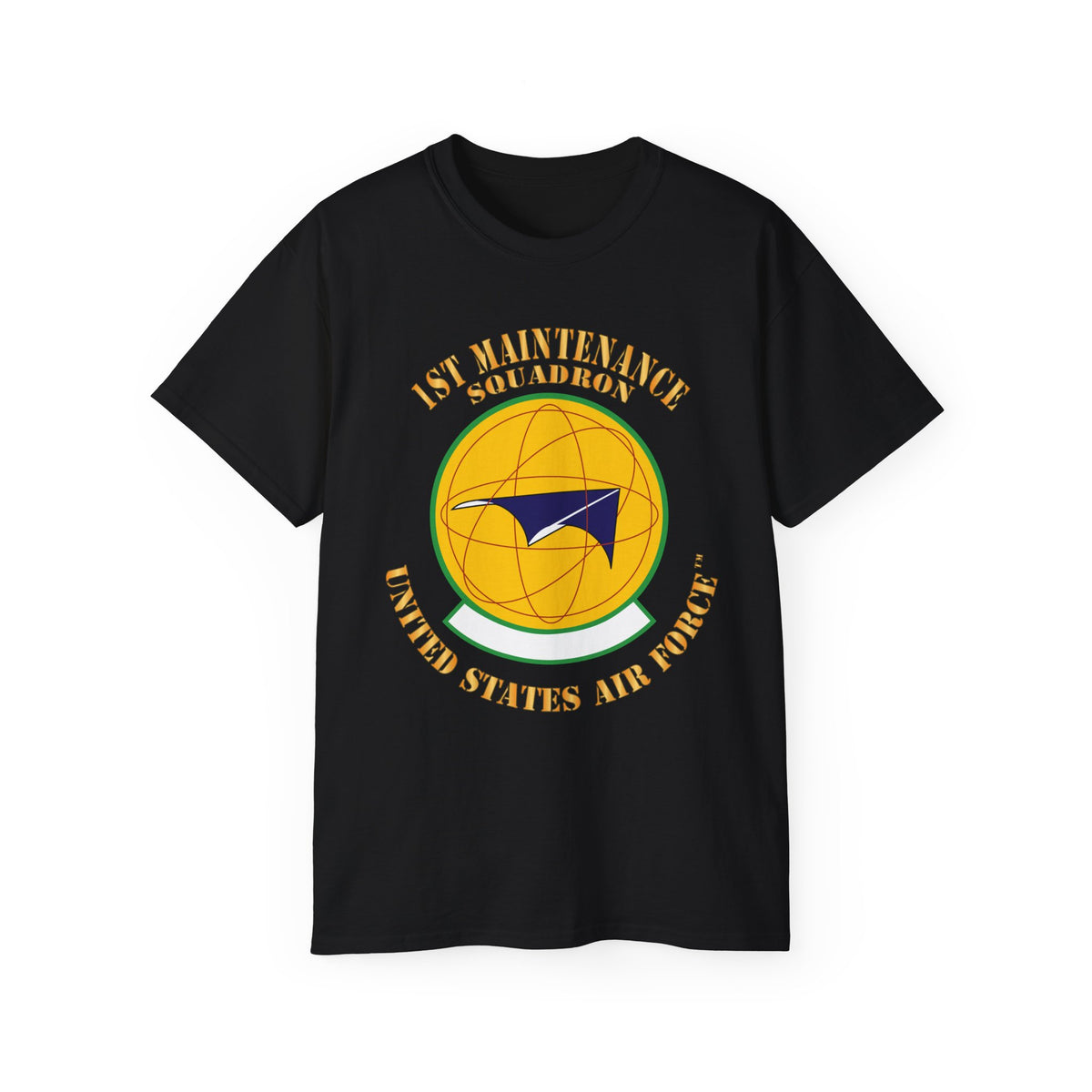Unisex Ultra Cotton Tee - USAF - 1st Maintenance Squadron X 300
