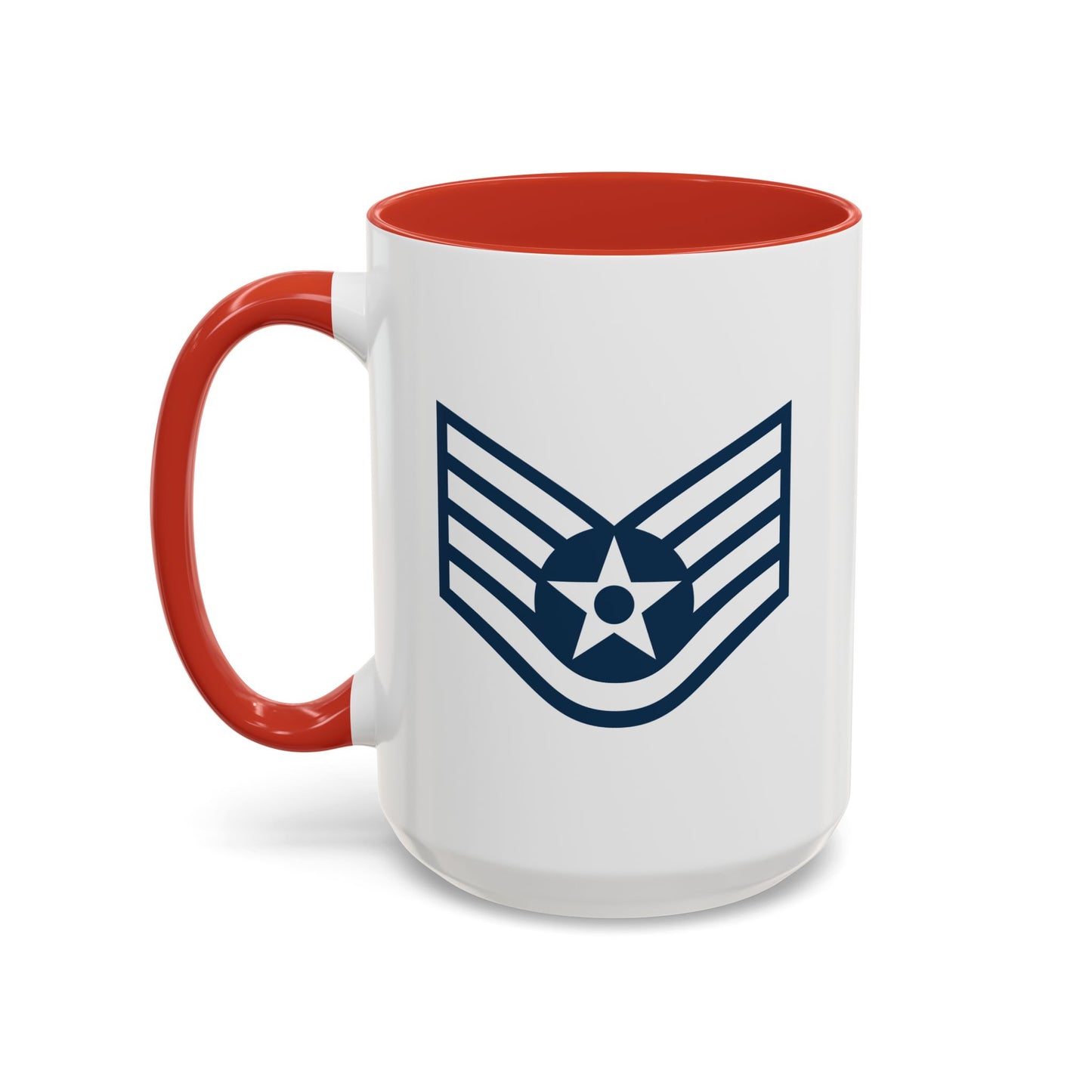 Accent Coffee Mug (11oz & 15oz) - USAF - Staff Sergeant (E5) - 2020