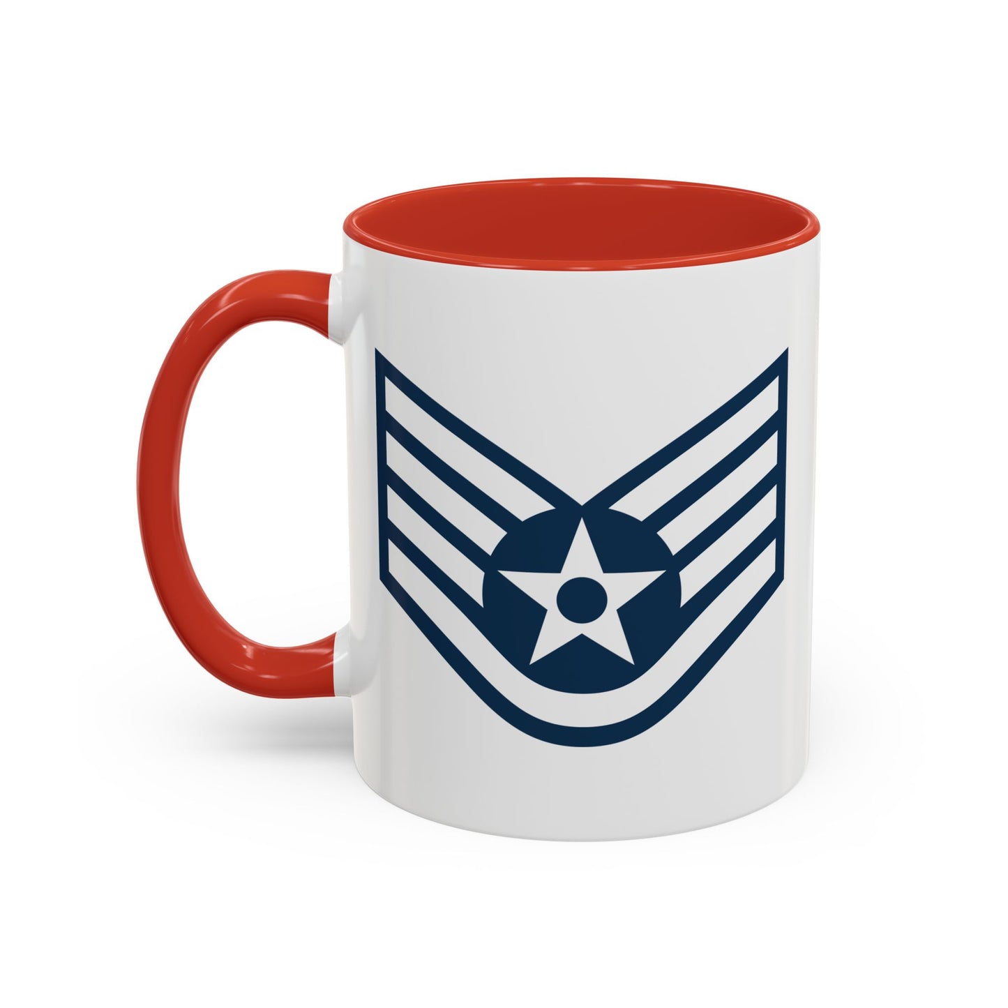Accent Coffee Mug (11oz & 15oz) - USAF - Staff Sergeant (E5) - 2020