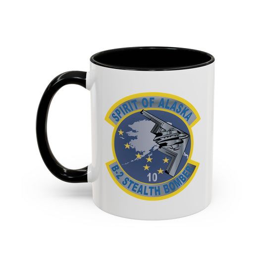 Accent Coffee Mug (11oz & 15oz) - USAF - B2 - Spirit of Alaska - Stealth Bomber wo txt X 300