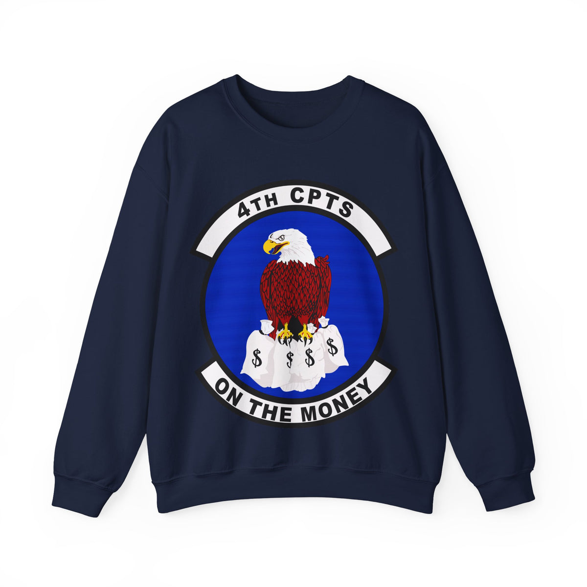 Crewneck Sweatshirt - USAF - 4th Comptroller Squadron wo txt X 300