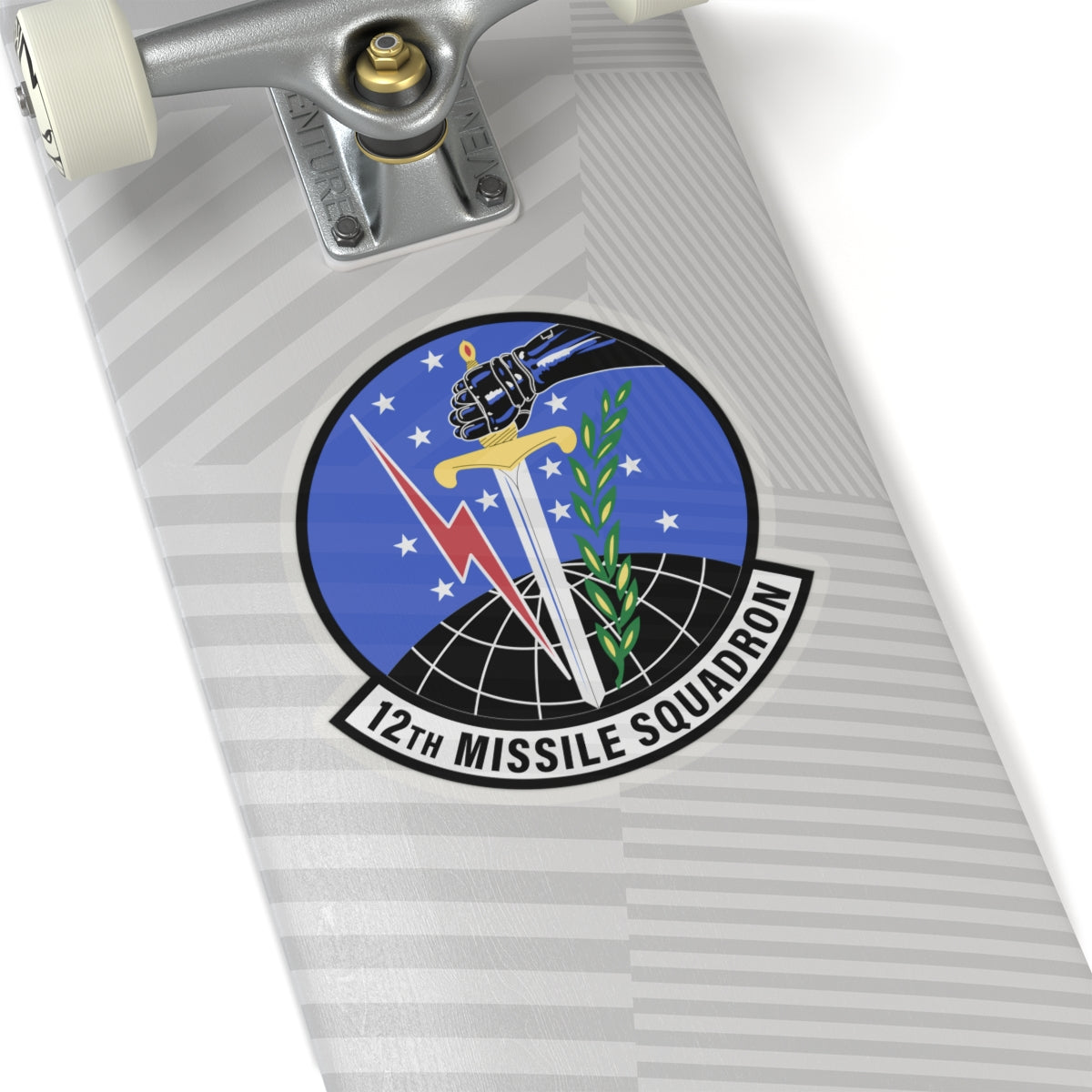 Kiss-Cut Stickers - USAF - 12th Missile Squadron wo txt