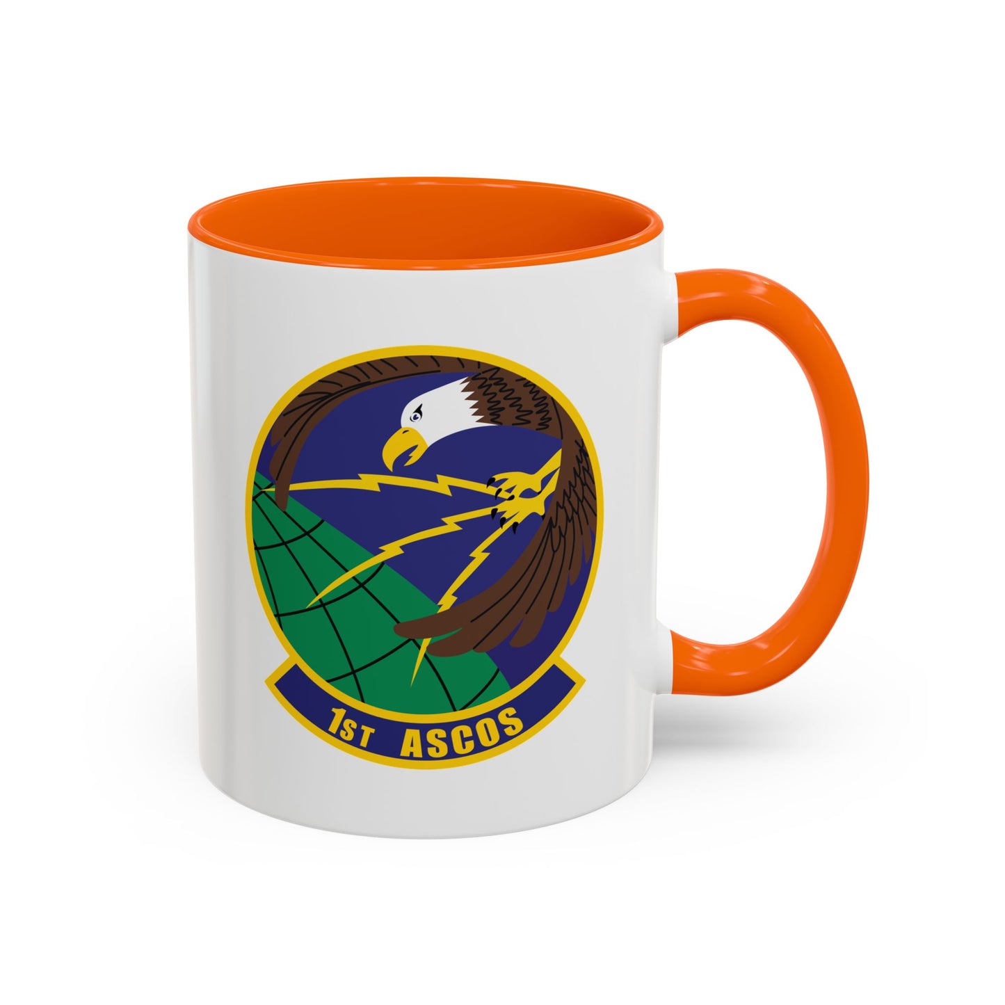 Accent Coffee Mug (11oz & 15oz) - USAF - 1st Air & Space Communications Operations Sq wo txt X 300