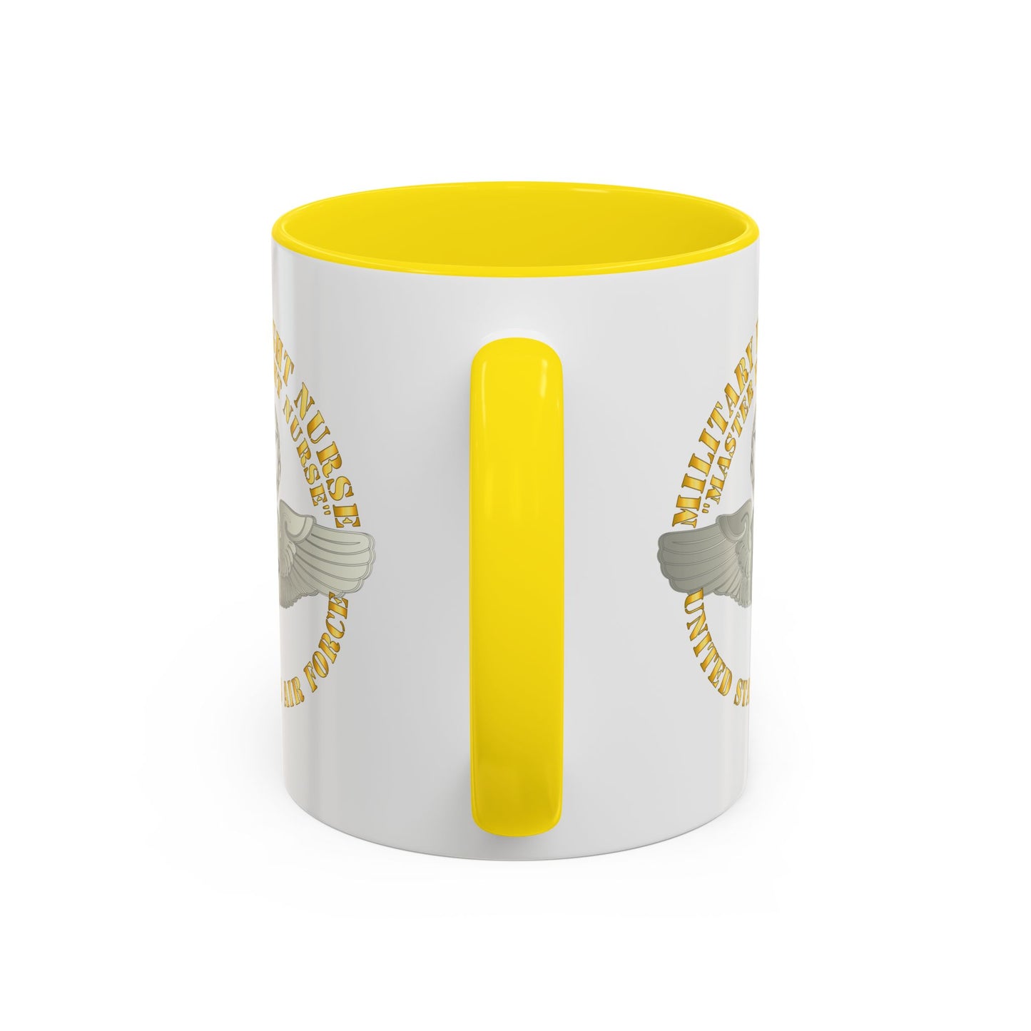 Accent Coffee Mug (11oz & 15oz) - USAF - Military Flight Nurse - Flight Nurse - Master