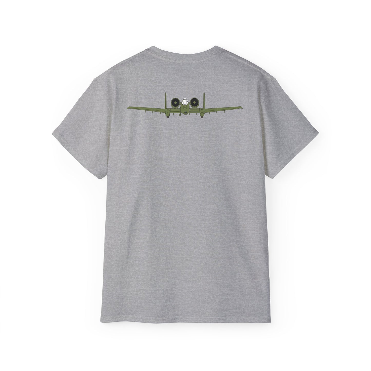Unisex Ultra Cotton Tee - Aircraft - USAF - A-10 Thunderbolt II - Front X 300