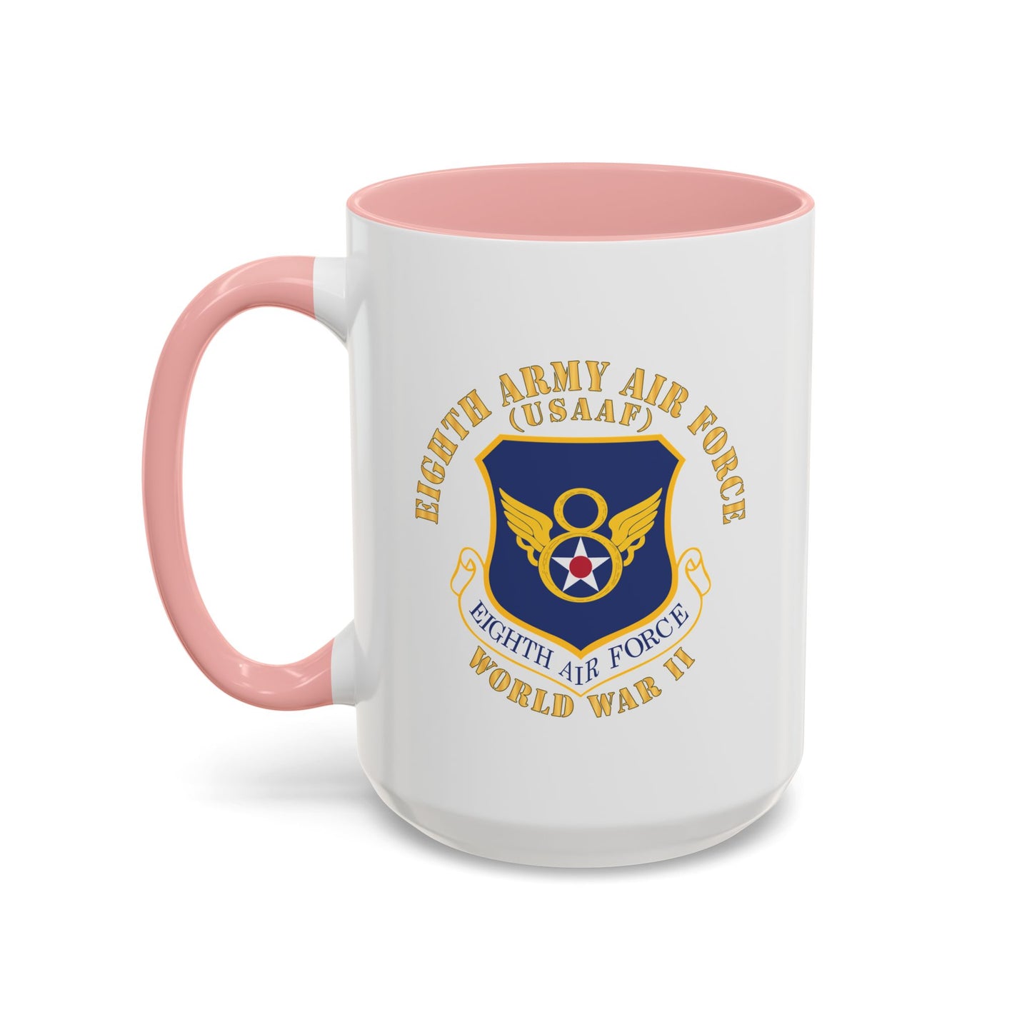 Accent Coffee Mug (11oz & 15oz) - USAF - 8th Air Force - WWII X 300