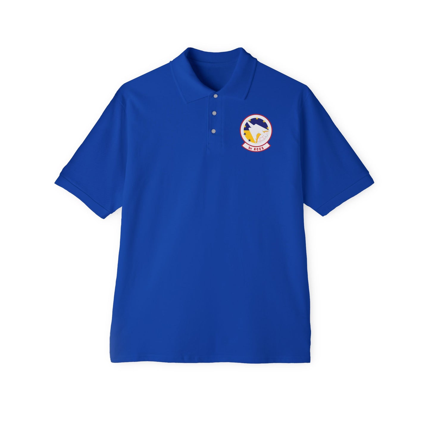 Men's Piqué Polo - USAF - 1st Airborne Command Control Squadron (ACC) wo txt X 300