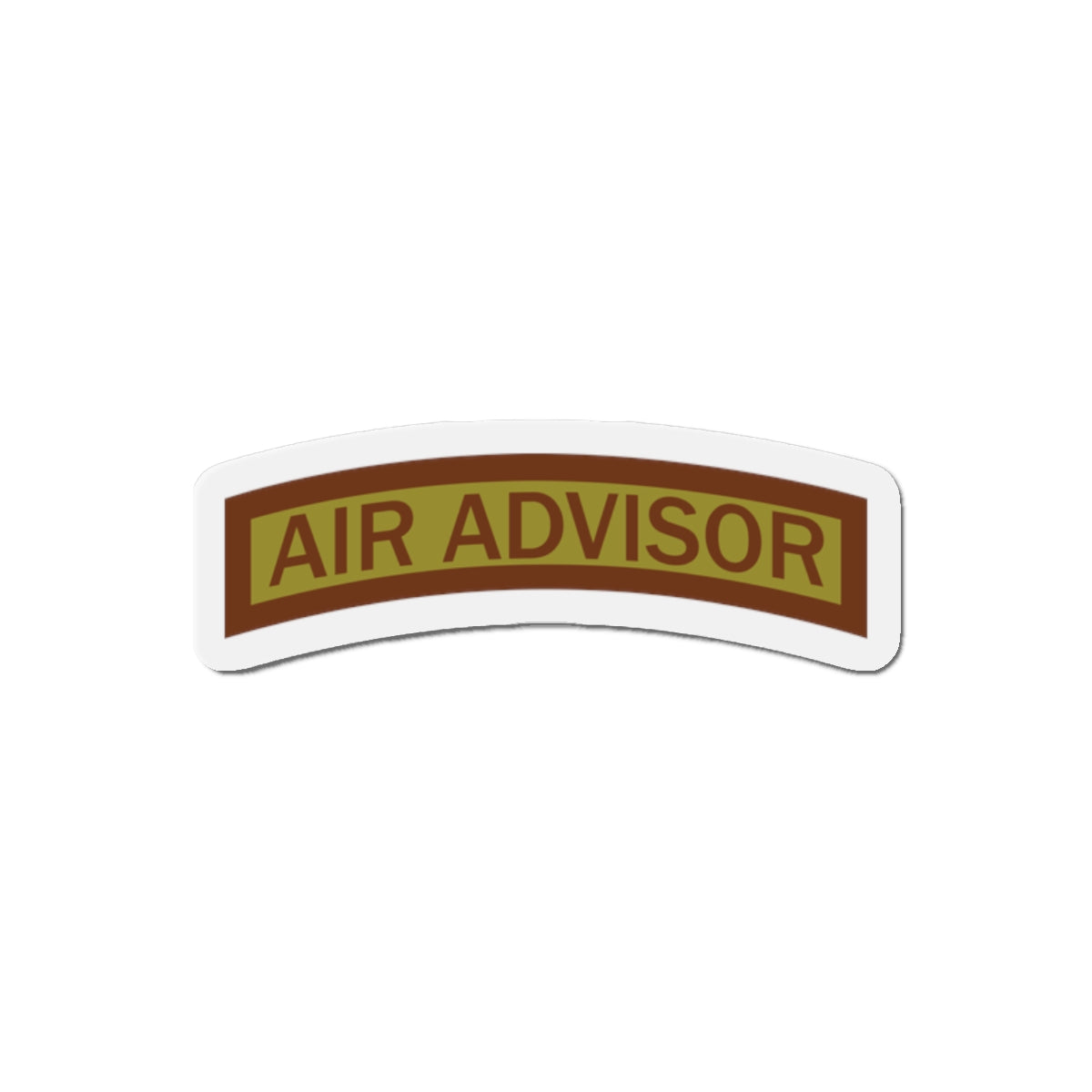 Die-Cut Magnet - USAF - Air Advisor Tab