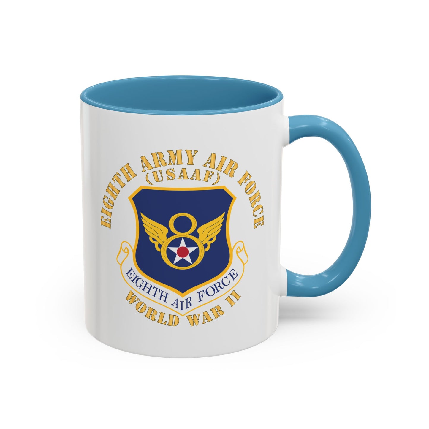 Accent Coffee Mug (11oz & 15oz) - USAF - 8th Air Force - WWII X 300