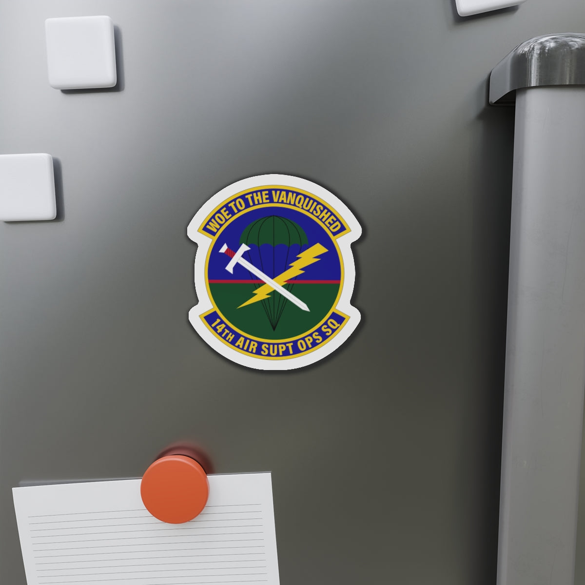 Die-Cut Magnet - USAF - 14th Air Support Operations Squadron wo txt