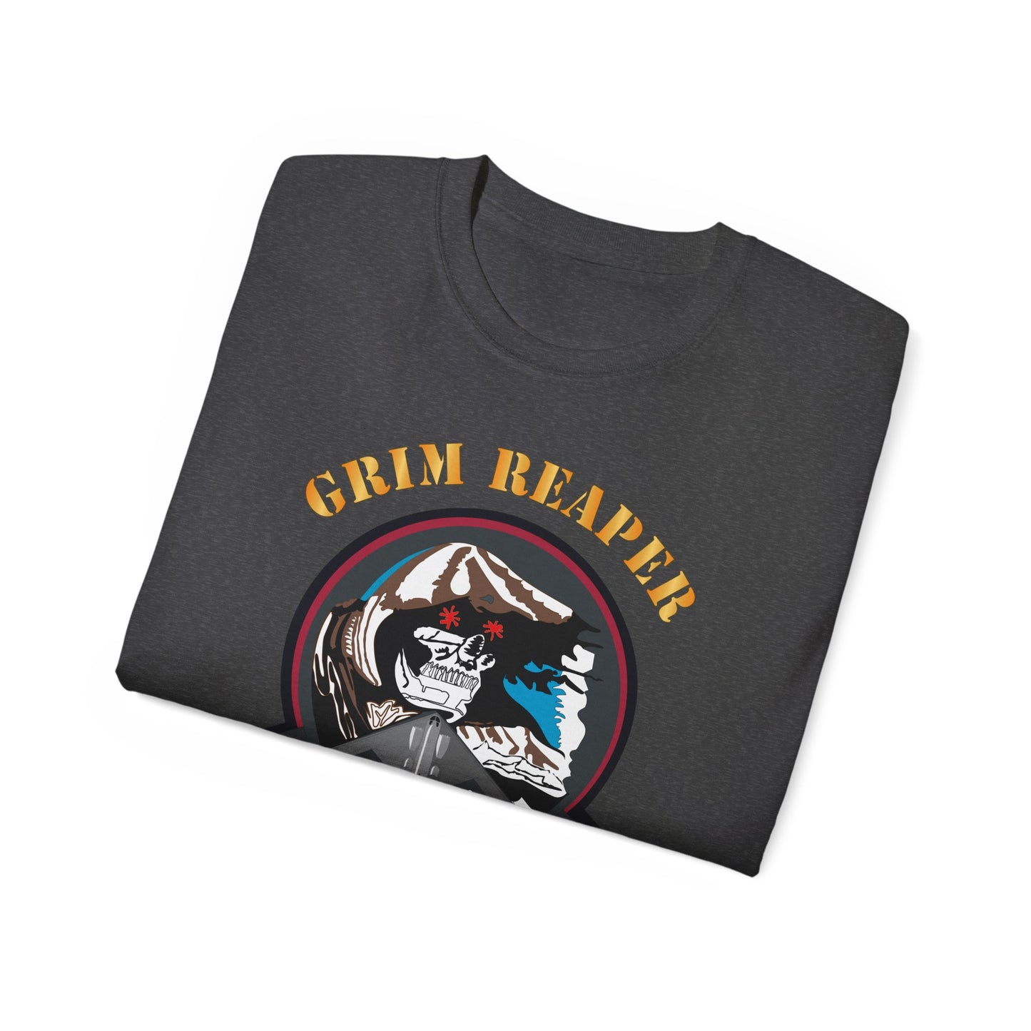 Unisex Ultra Cotton Tee - USAF - B2 - Grim Reaper - Stealth Bomber X 300