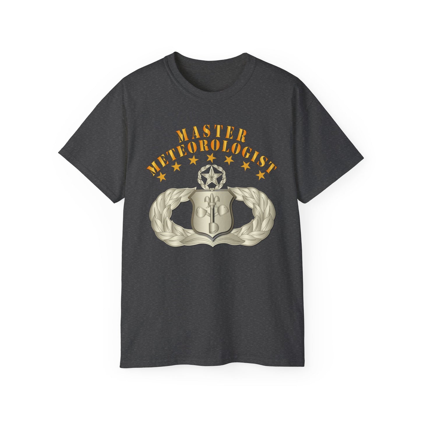 Unisex Ultra Cotton Tee - USAF - Meteorologist - Master Badge wo DS