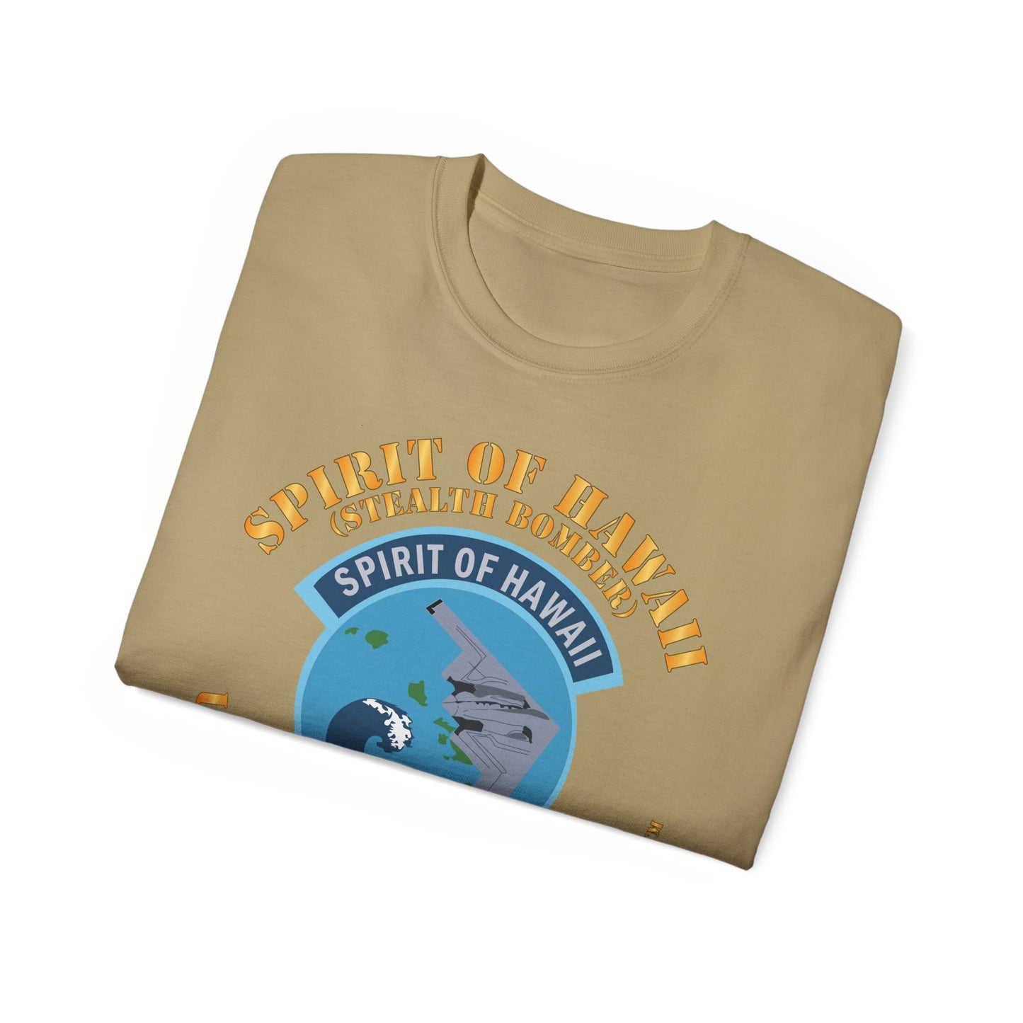 Unisex Ultra Cotton Tee - USAF - B2 - Spirit of Hawaii - Stealth Bomber X 300