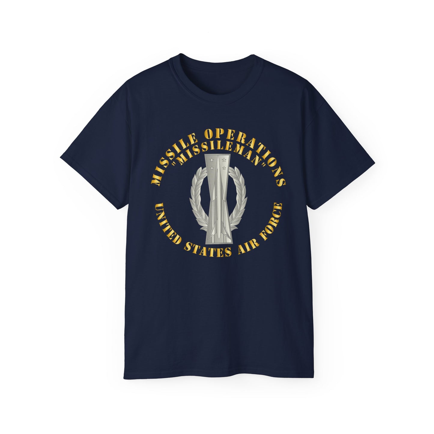 Unisex Ultra Cotton Tee - USAF - Missile Operations - Missileman - Basic