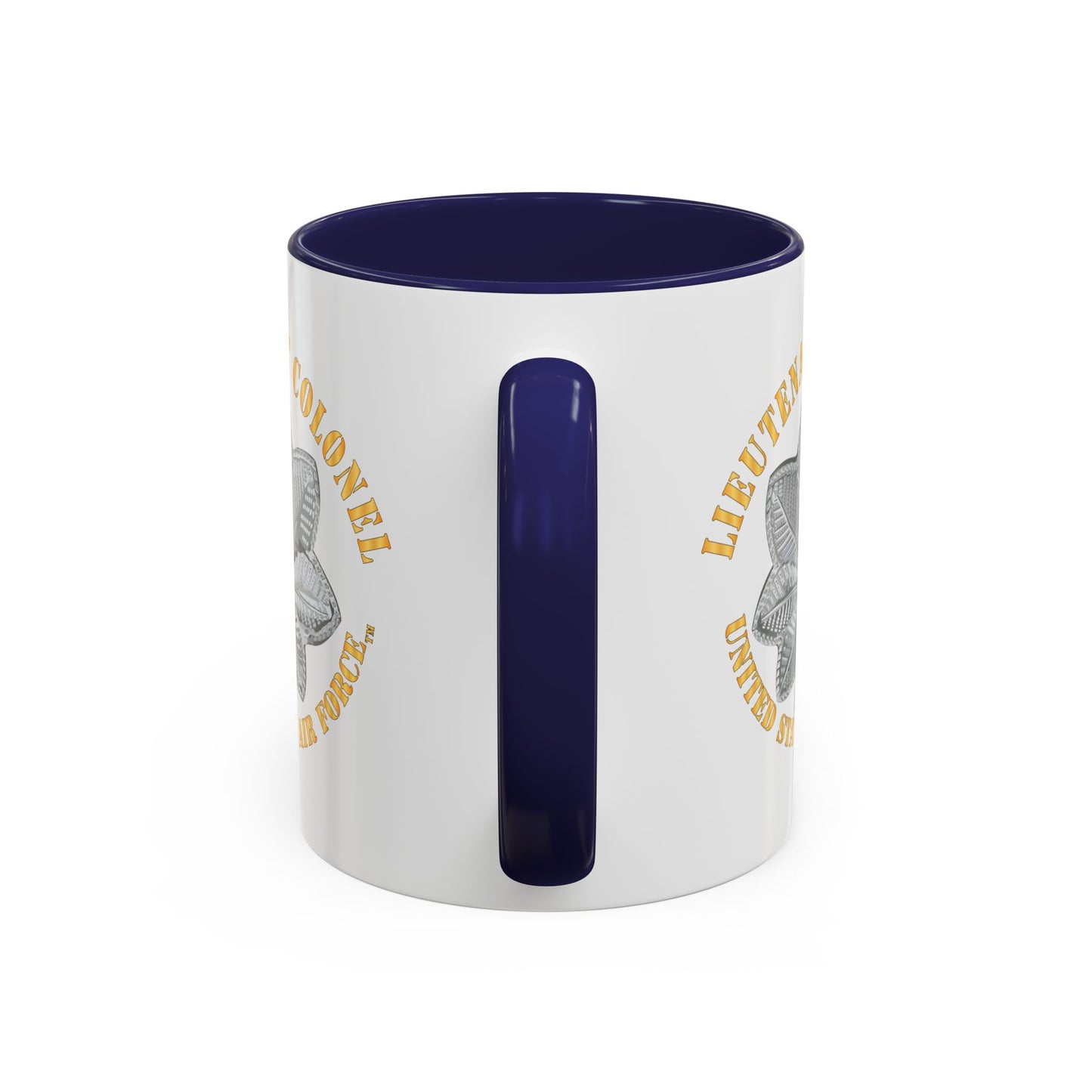 Accent Coffee Mug (11oz & 15oz) - USAF - Lieutenant Colonel - LTC - TM X 300