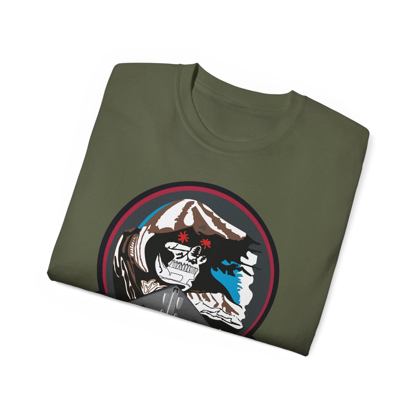 Unisex Ultra Cotton Tee - USAF - B2 - Grim Reaper - Stealth Bomber wo txt X 300
