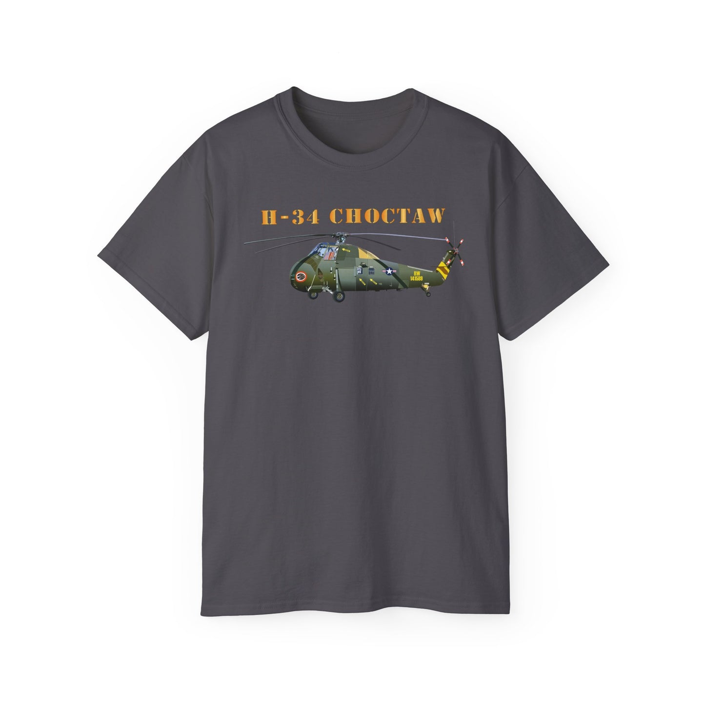 Unisex Ultra Cotton Tee - H-34 Choctaw with Txt X 300