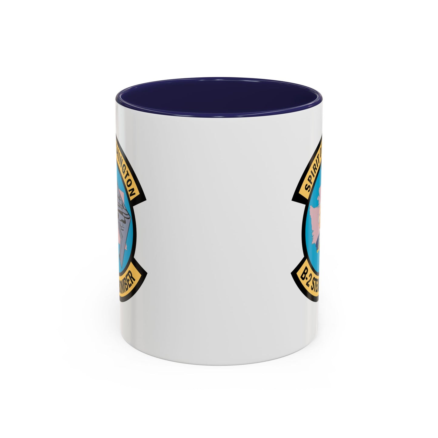 Accent Coffee Mug (11oz & 15oz) - USAF - B2 - Spirit of Washington - Stealth Bomber wo txt X 300