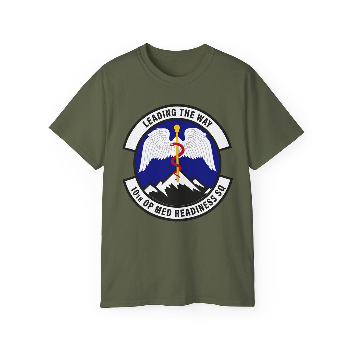 Unisex Ultra Cotton Tee - USAF - 10th Operational Medical Readiness Sq wo txt
