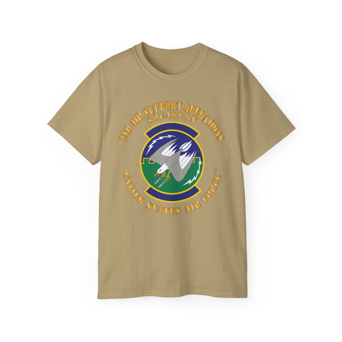 Unisex Ultra Cotton Tee - USAF - 2nd Air Support Operations Squadron